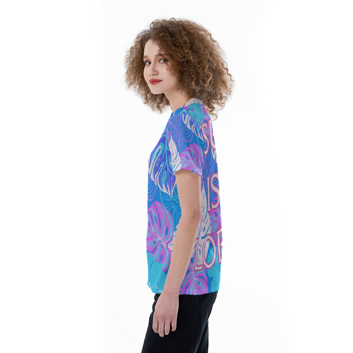 Jesus is LORD V-neck Women's T-shirt