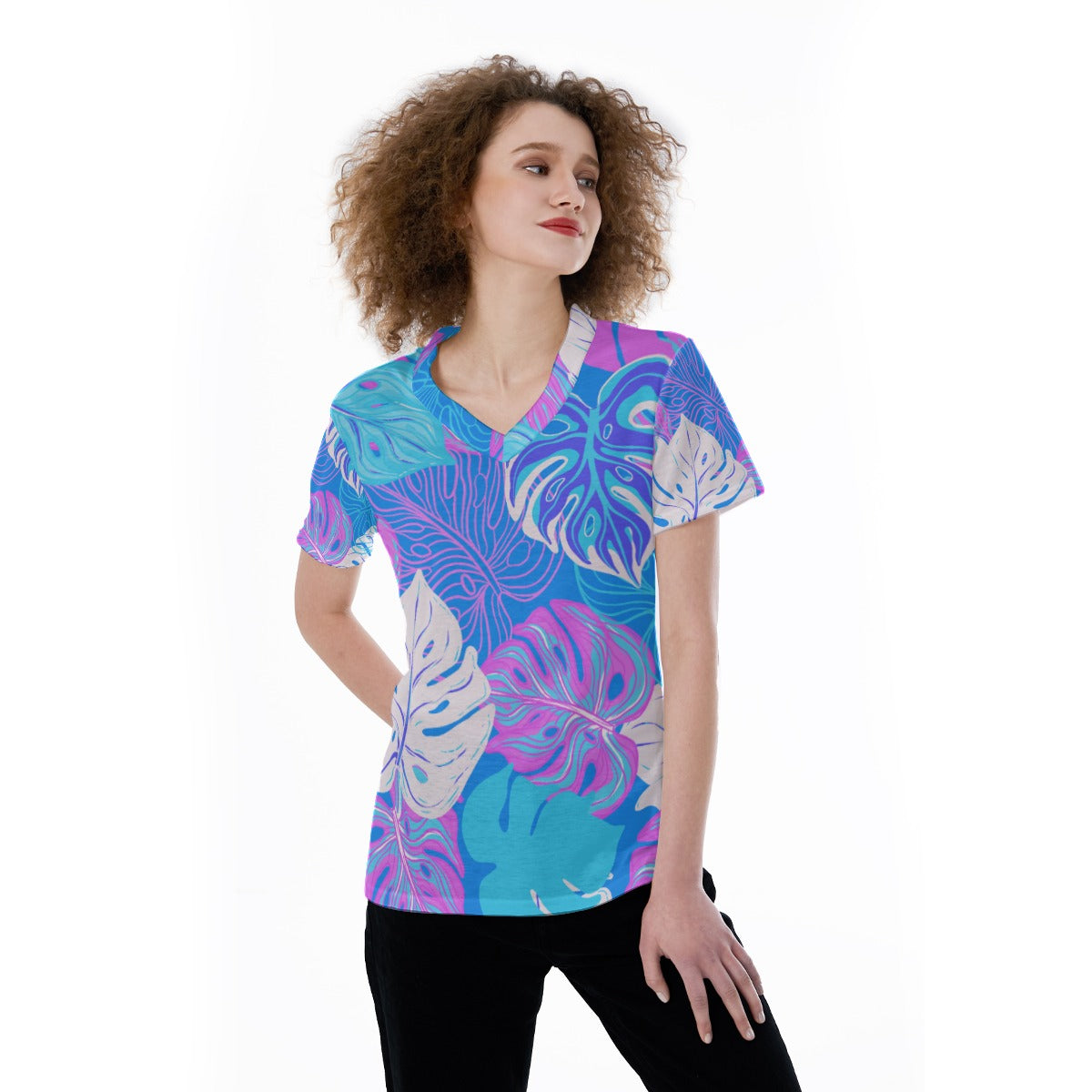 Jesus is LORD V-neck Women's T-shirt