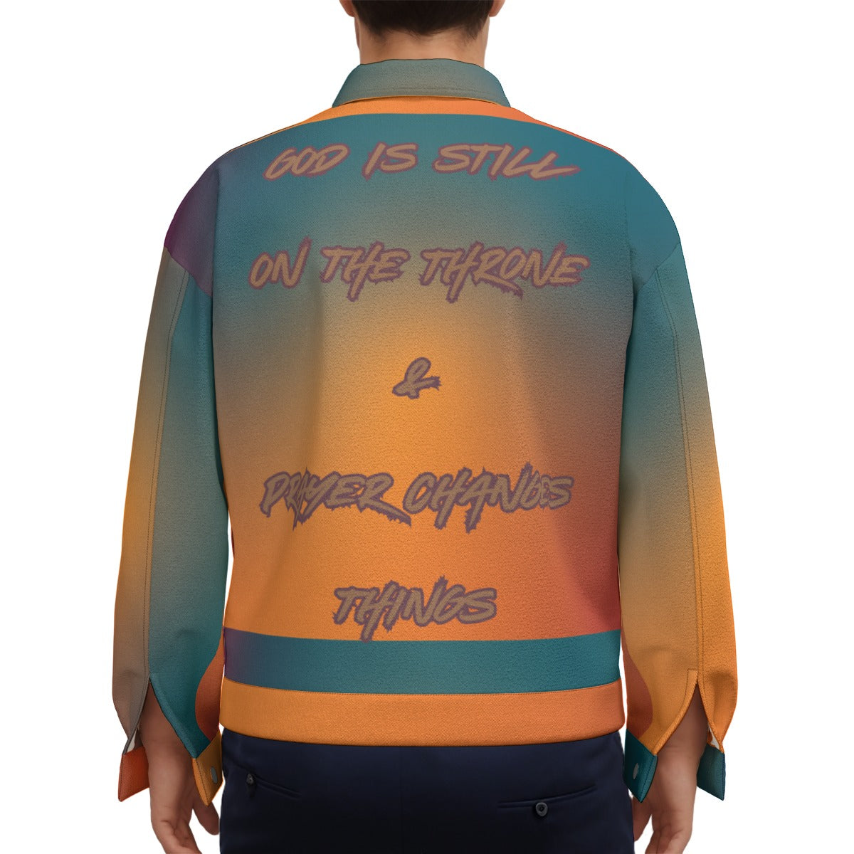 God is still on the throne Lapel Jacket