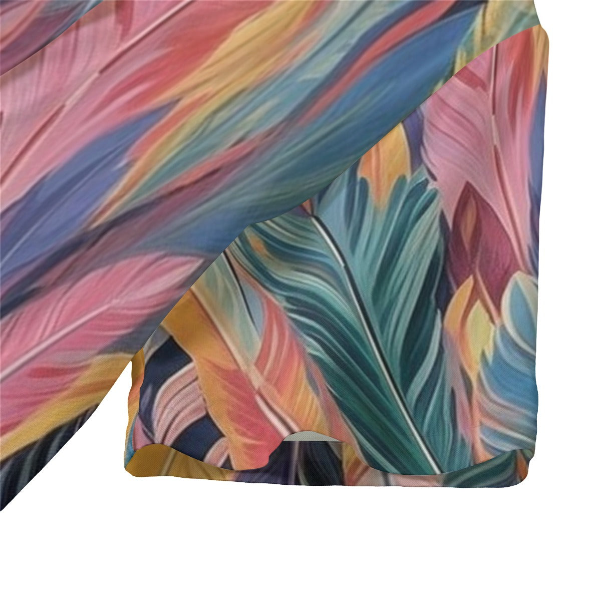 He Will Cover You Women's Rayon Hawaiian Shirt