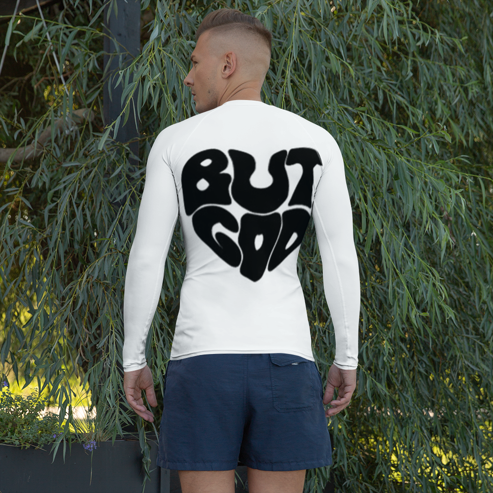 But God Men's Rash Guard