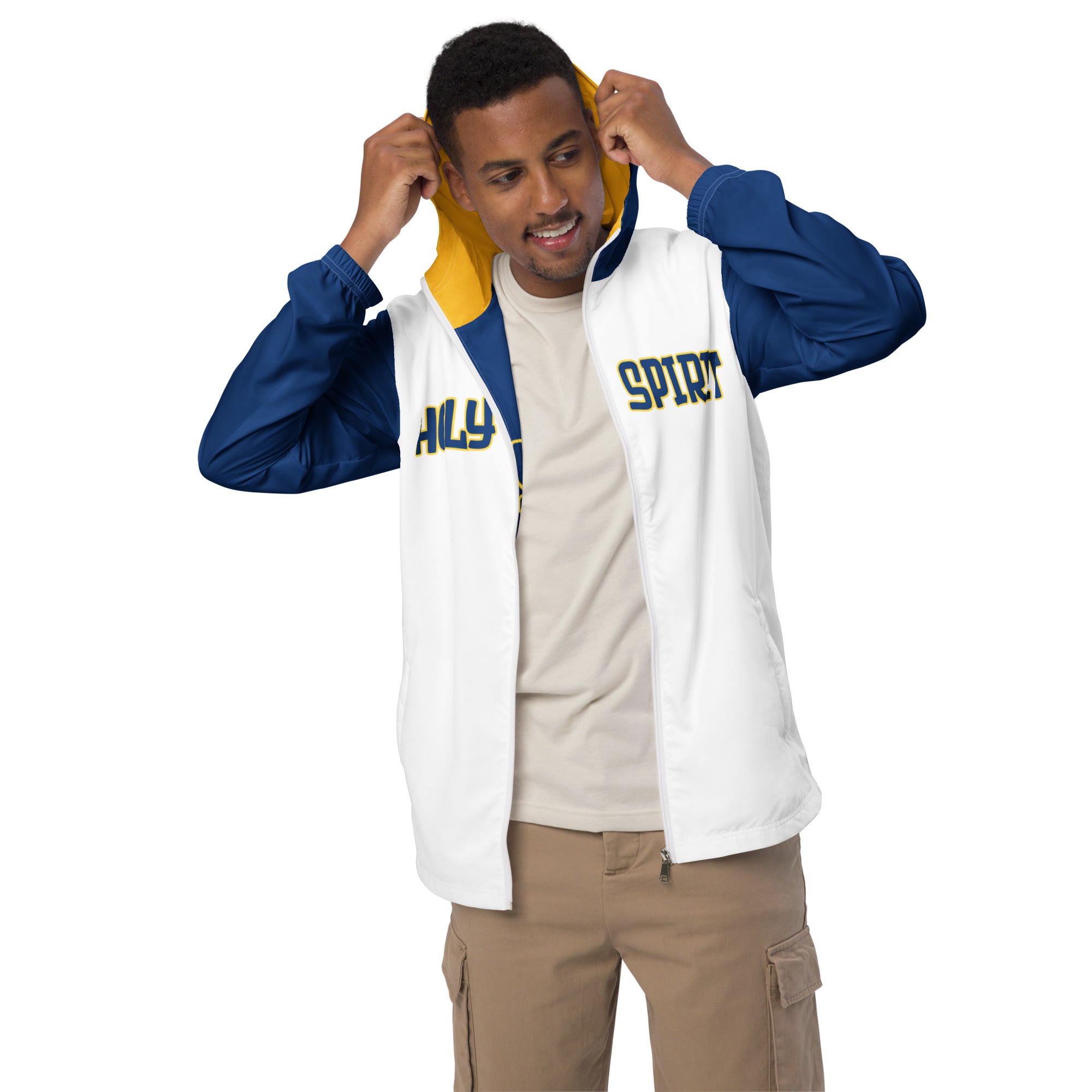 On the winning team Men’s windbreaker