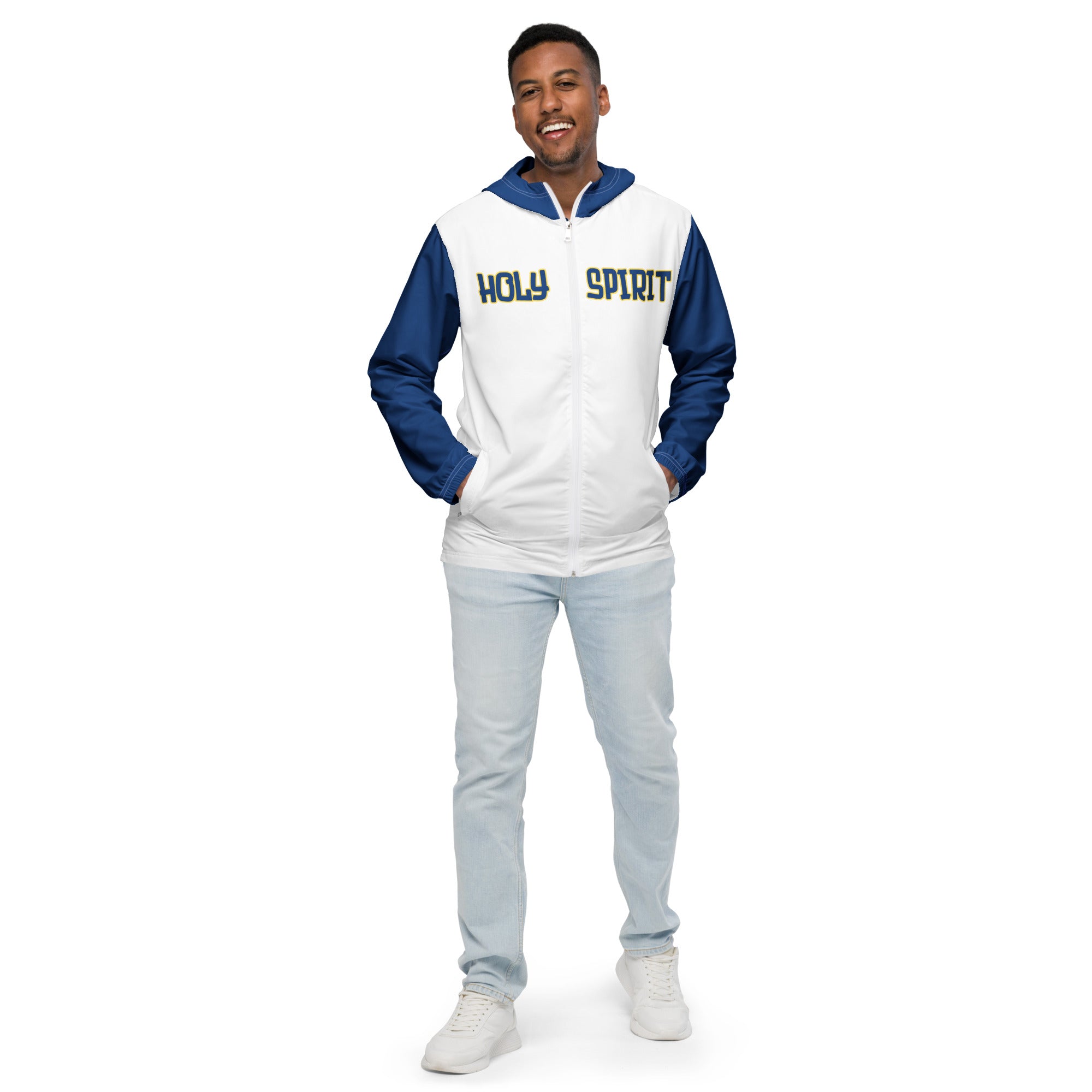 On the winning team Men’s windbreaker