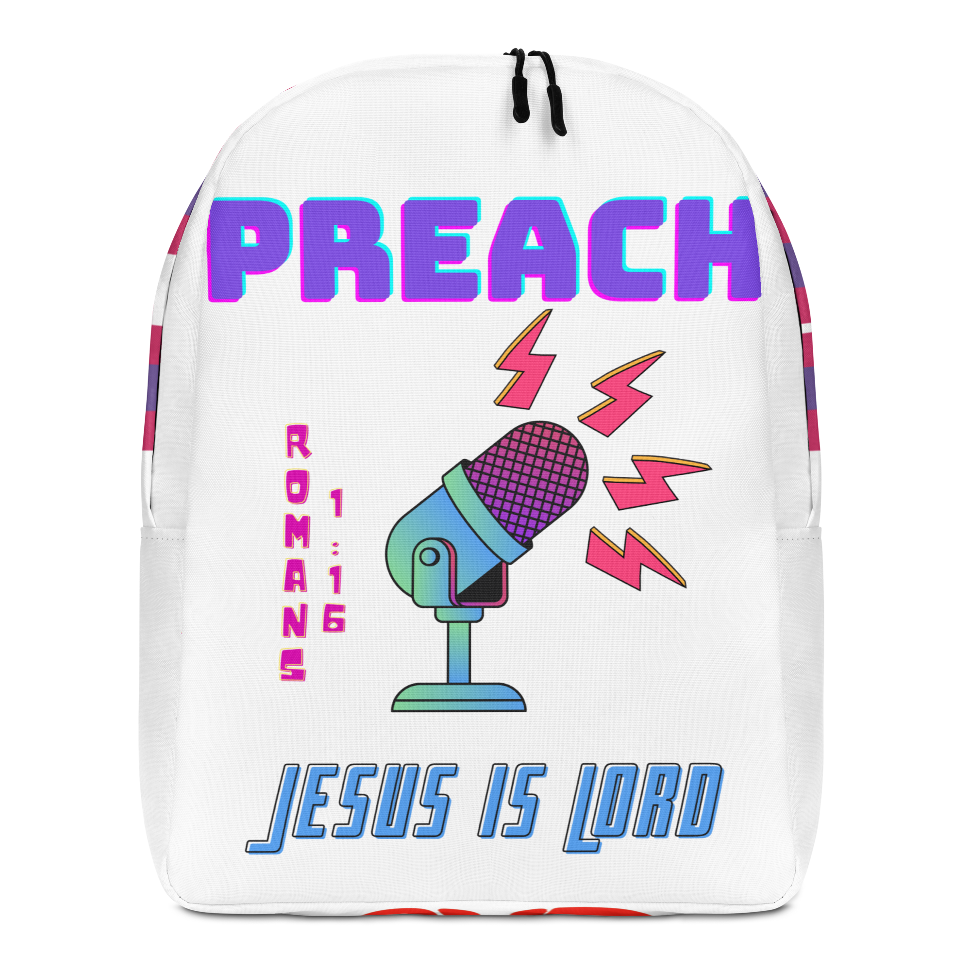 Preach Jesus is LORD Minimalist Backpack