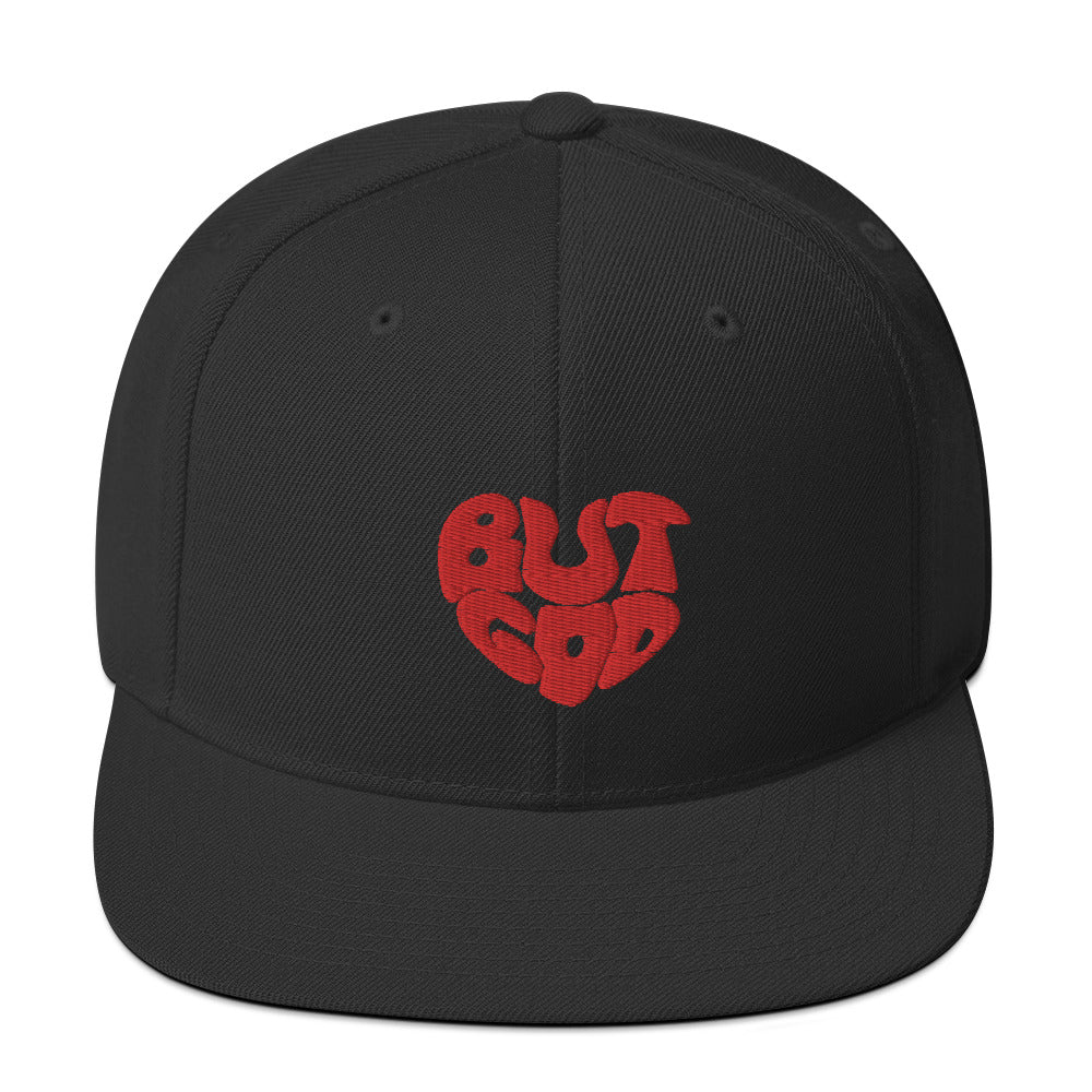 But God Snapback Hat