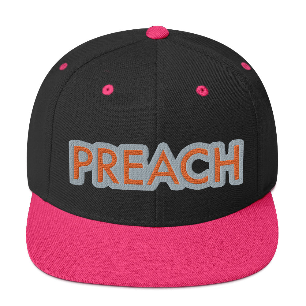 Preach Snapback Hat