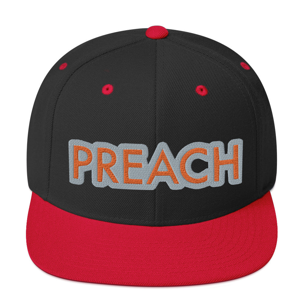 Preach Snapback Hat