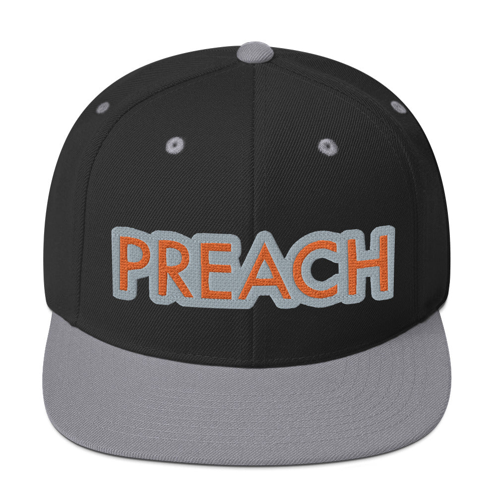 Preach Snapback Hat