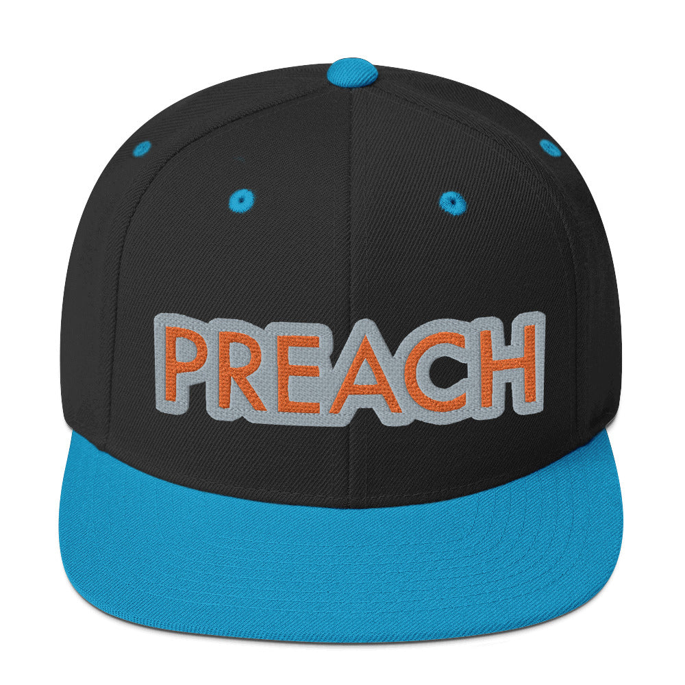 Preach Snapback Hat