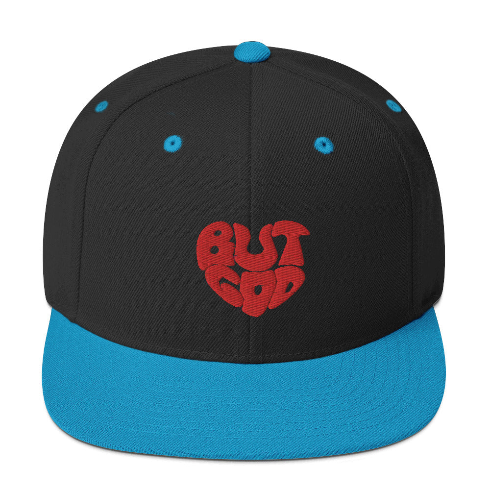 But God Snapback Hat