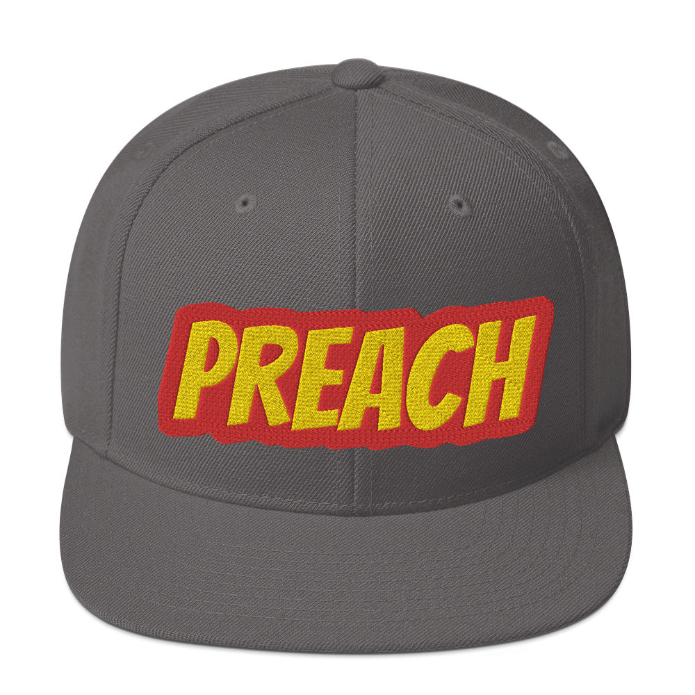 Preach Snapback Hat