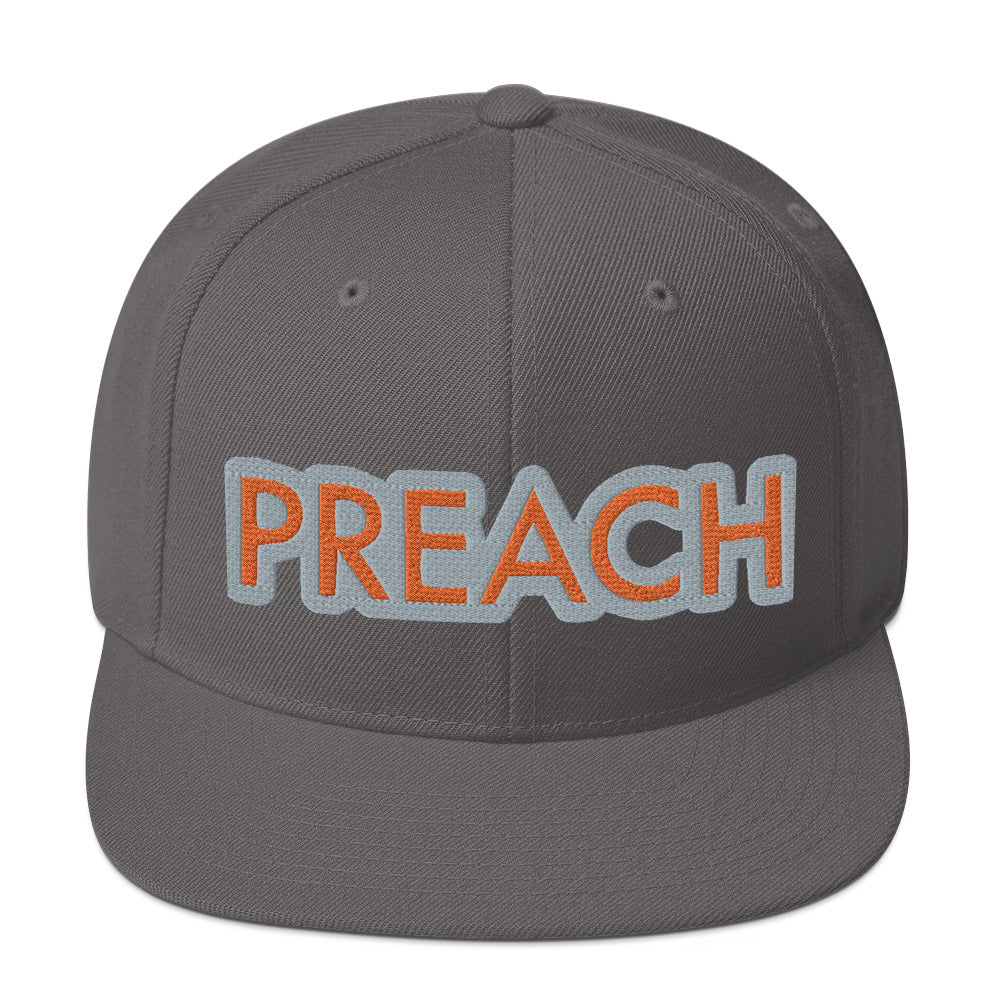 Preach Snapback Hat