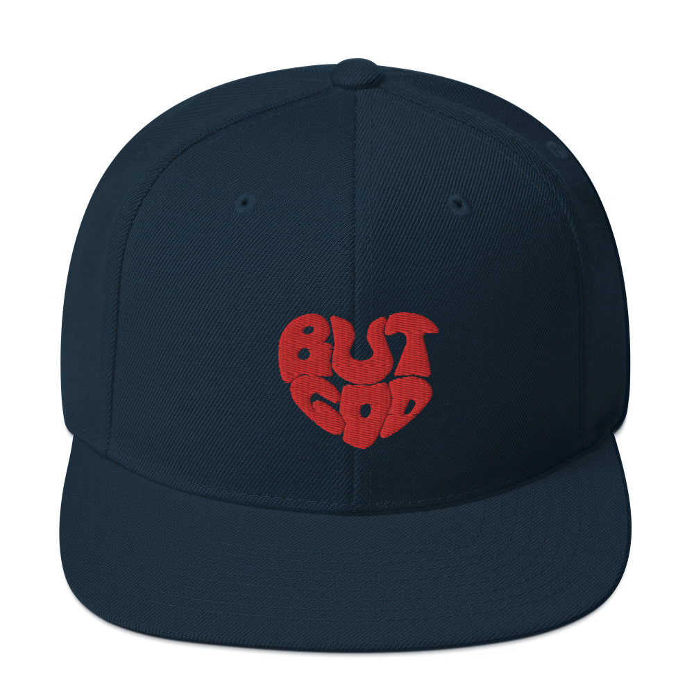 But God Snapback Hat