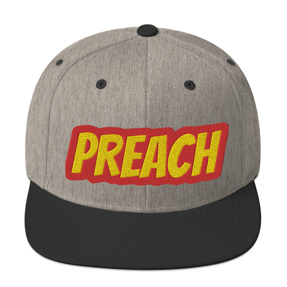 Preach Snapback Hat