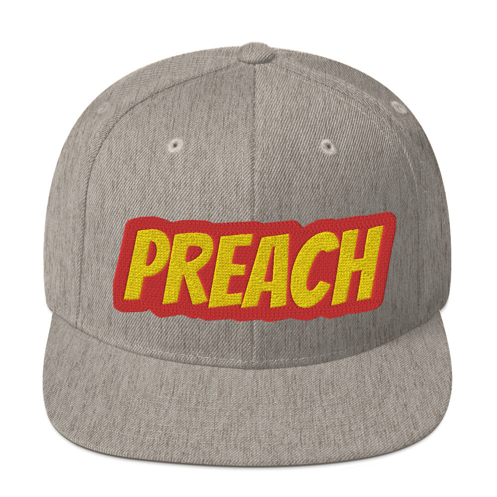 Preach Snapback Hat