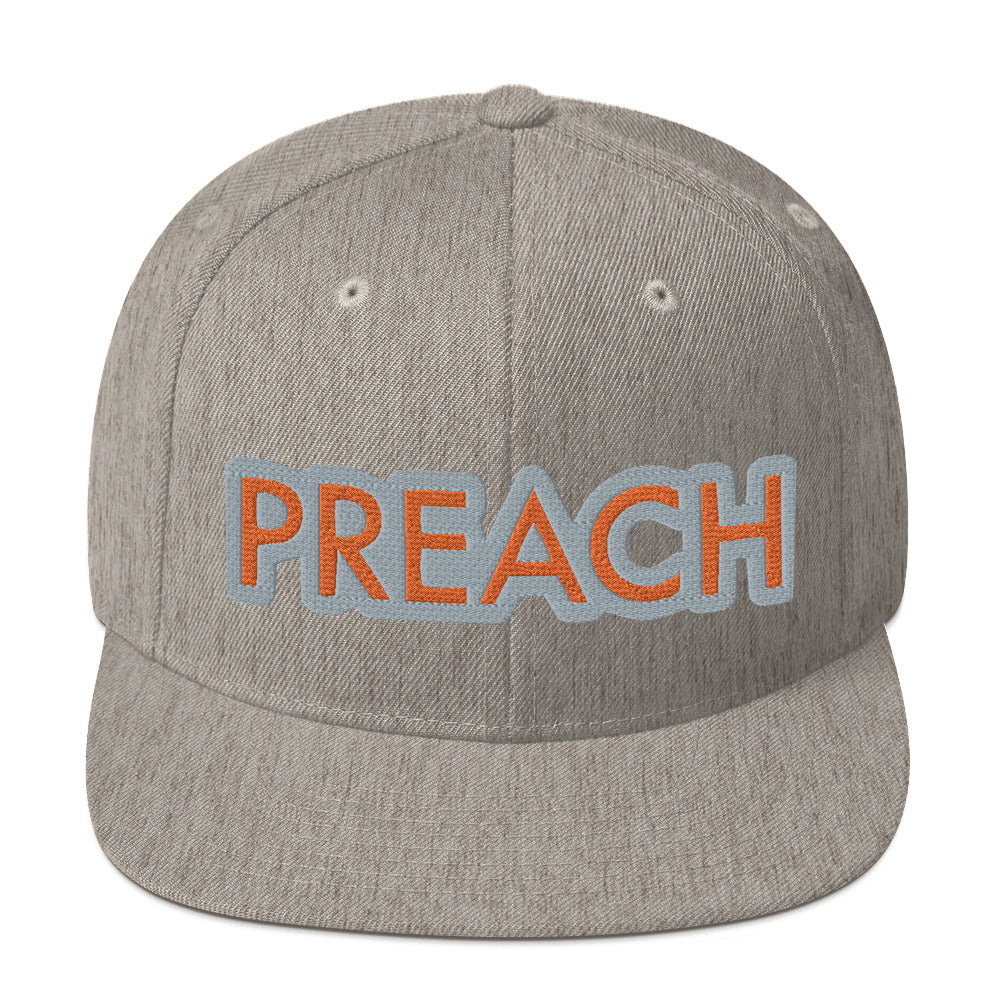 Preach Snapback Hat