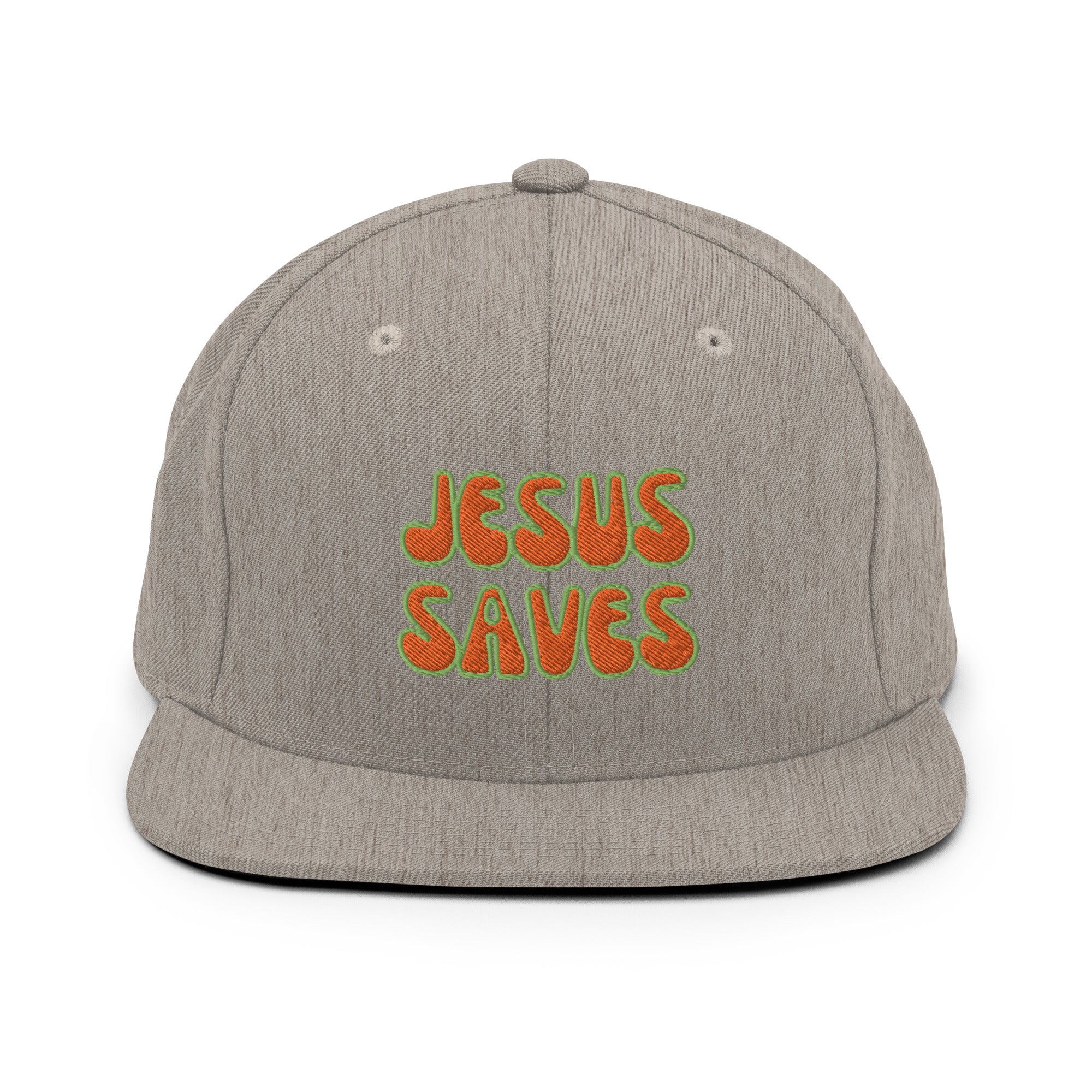 Jesus Saves Snapback Hat
