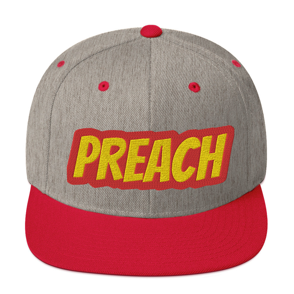 Preach Snapback Hat