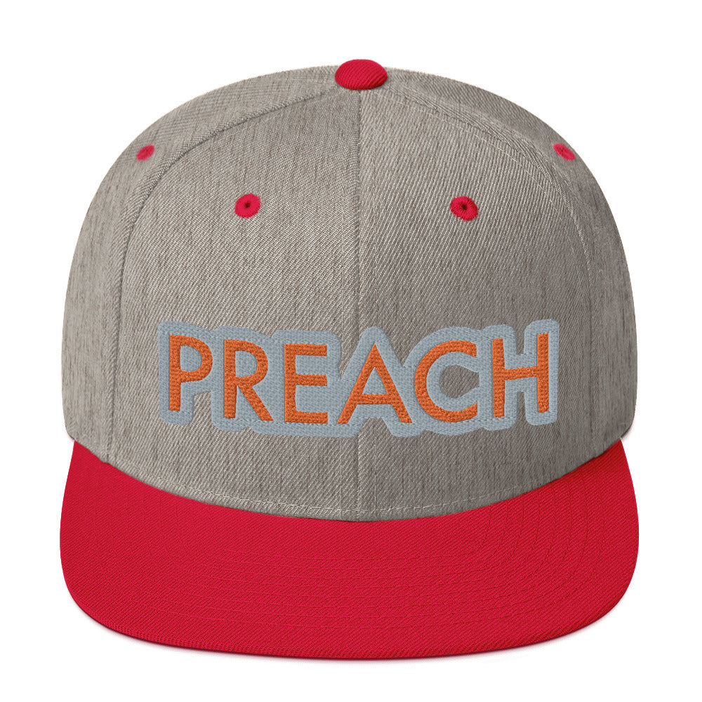 Preach Snapback Hat