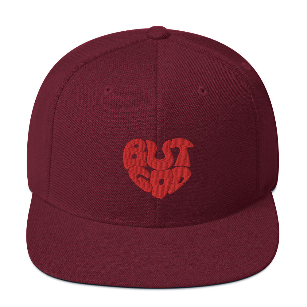 But God Snapback Hat