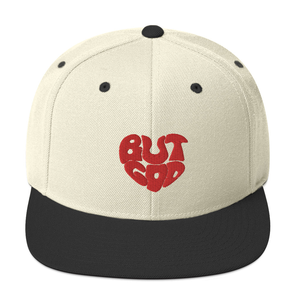 But God Snapback Hat