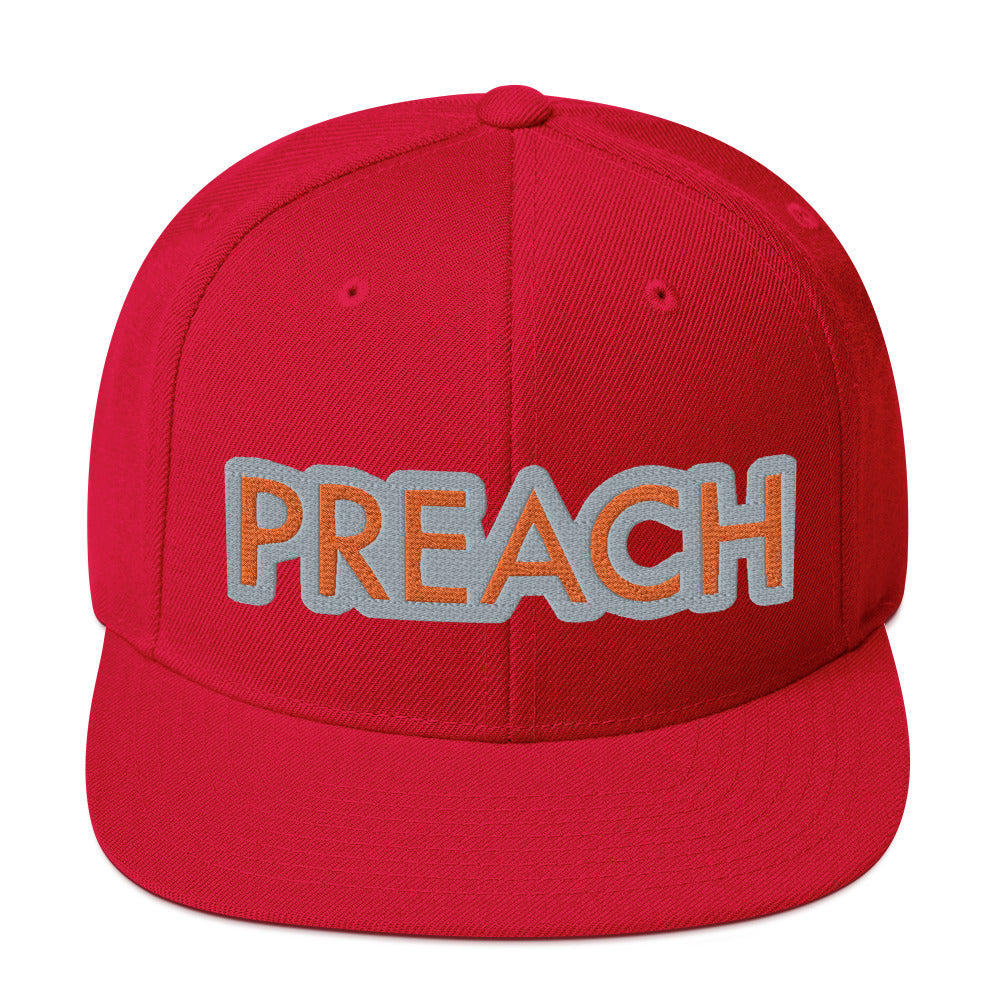 Preach Snapback Hat