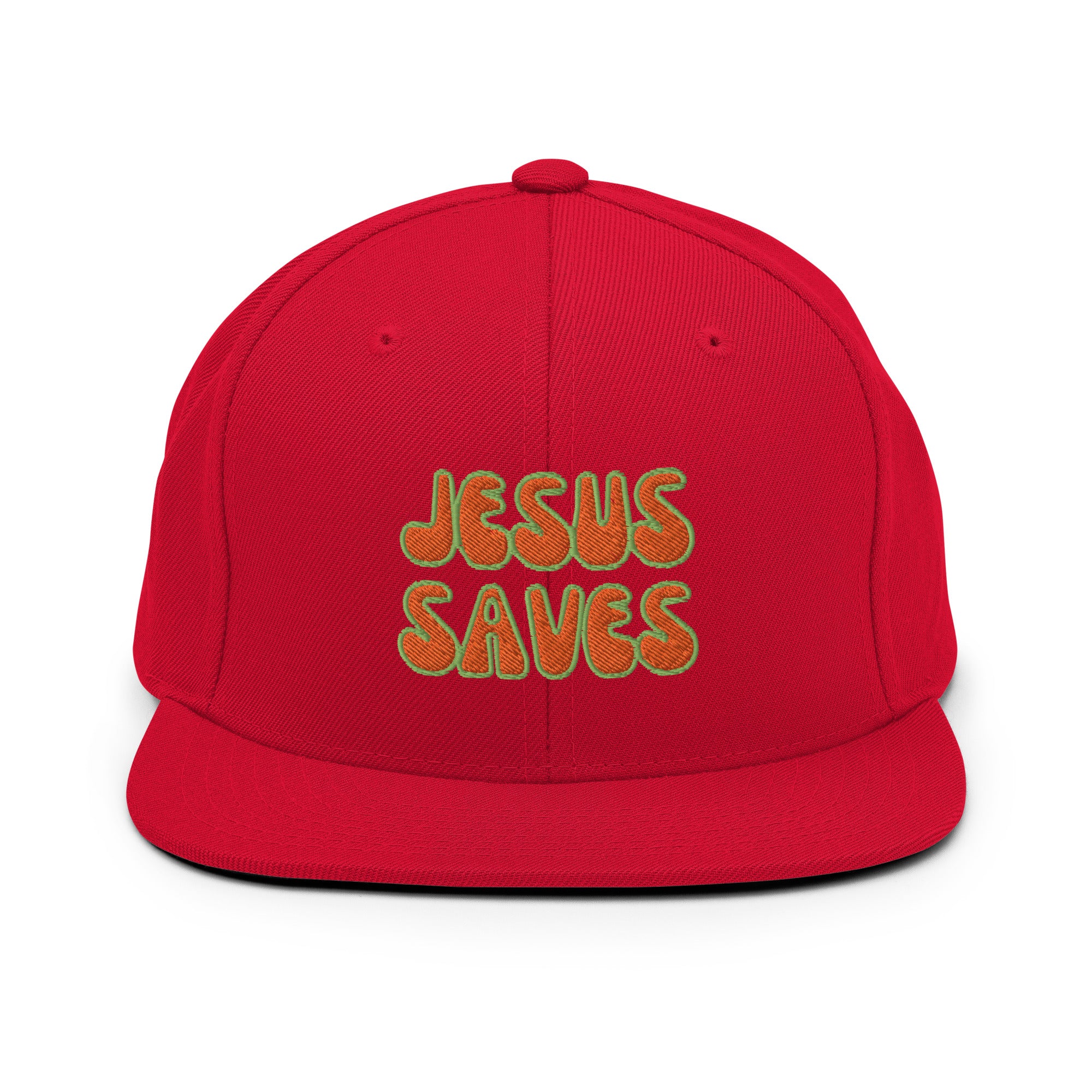 Jesus Saves Snapback Hat