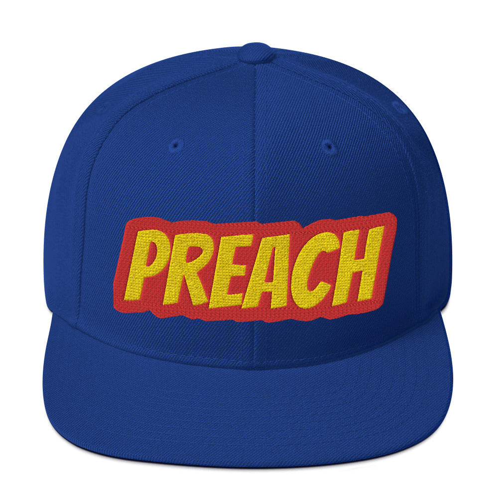 Preach Snapback Hat