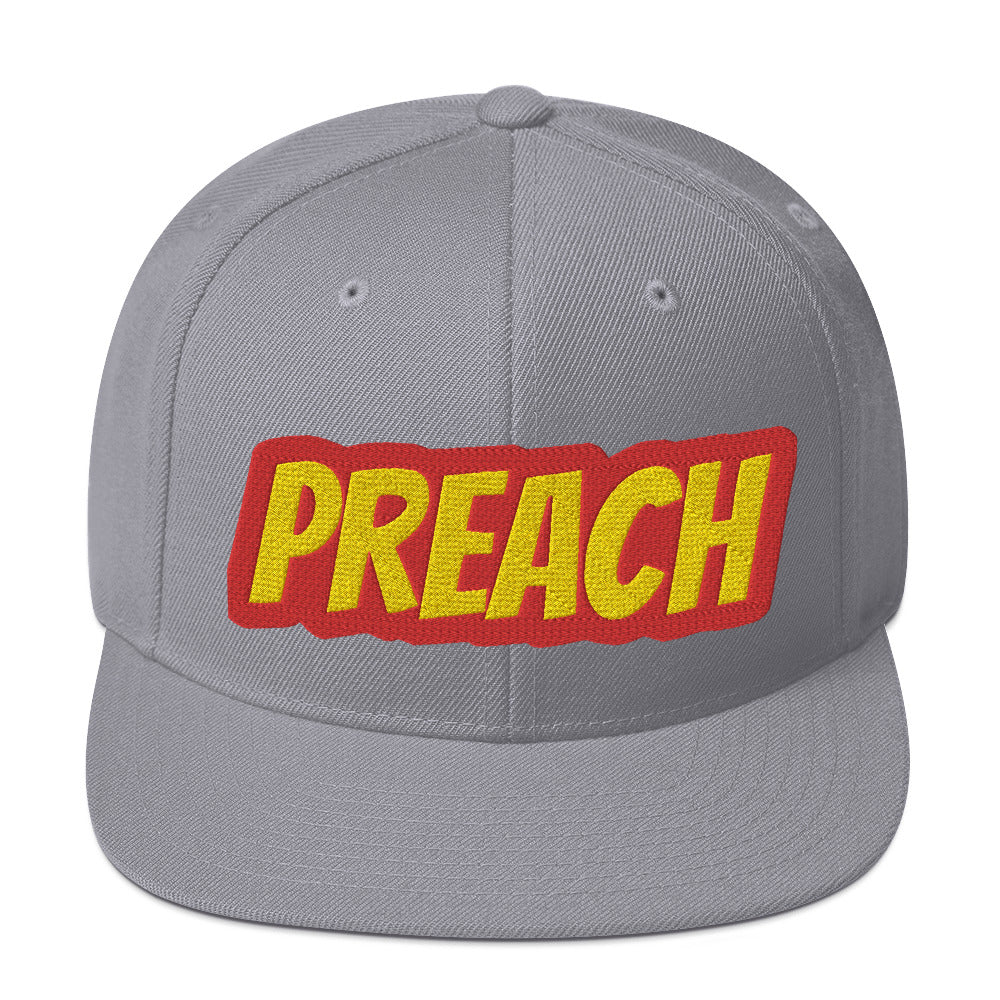 Preach Snapback Hat