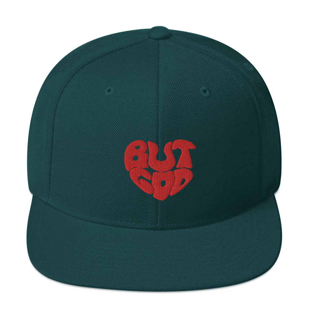 But God Snapback Hat