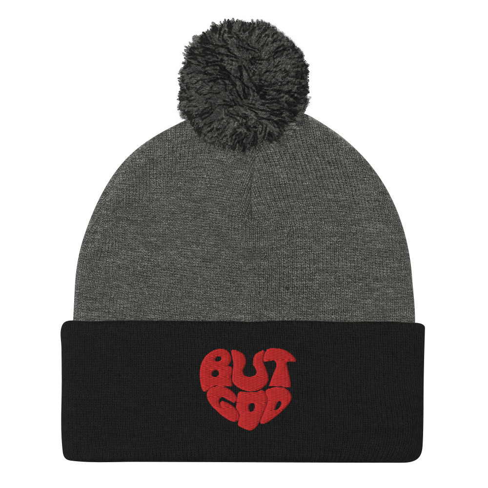 But God Pom-Pom Beanie