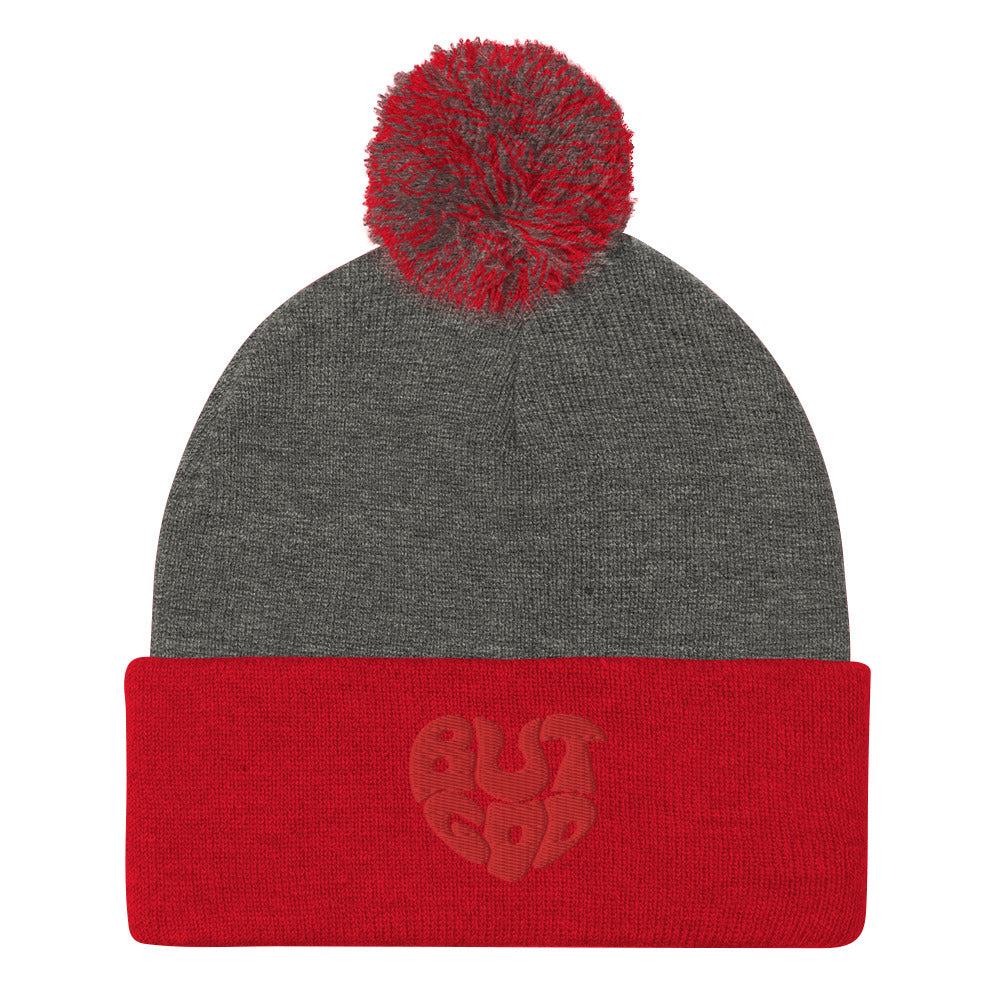 But God Pom-Pom Beanie
