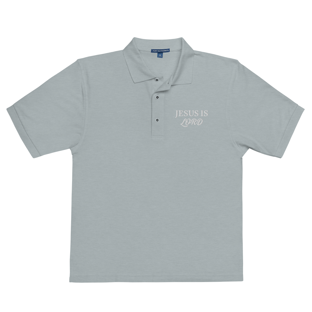 Jesus is LORD Men's Premium Polo