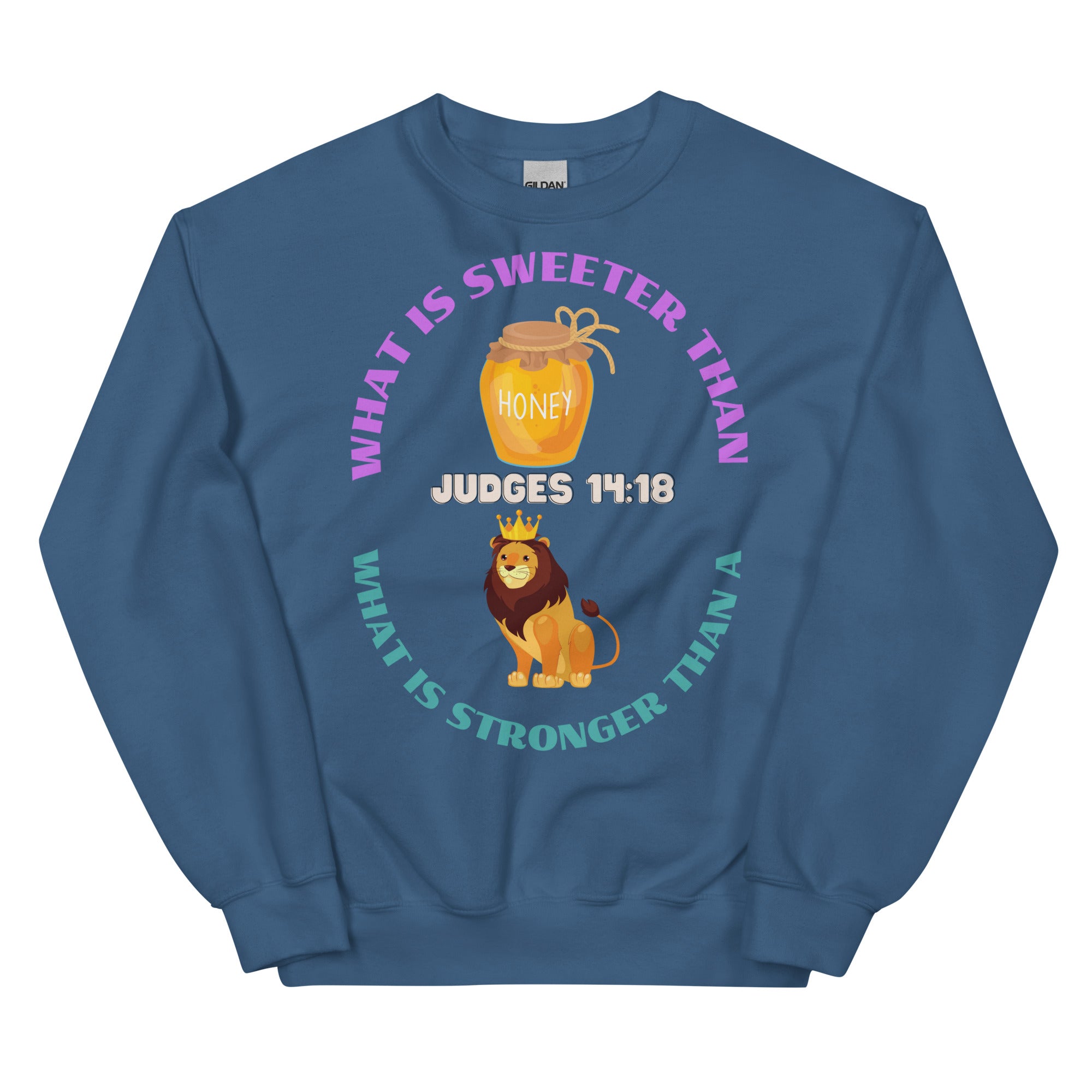 Judges 14:18 Unisex Premium Sweatshirt