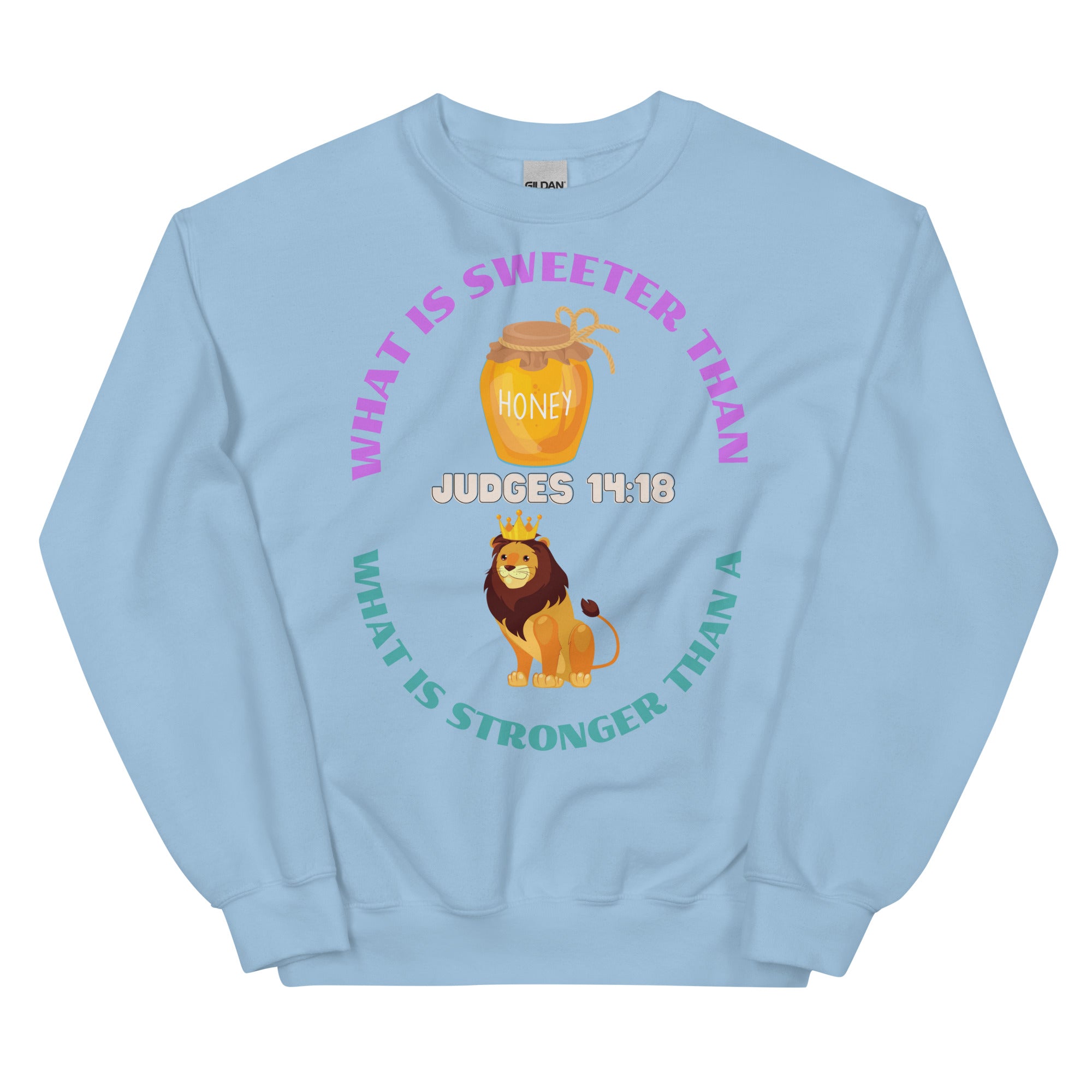 Judges 14:18 Unisex Premium Sweatshirt