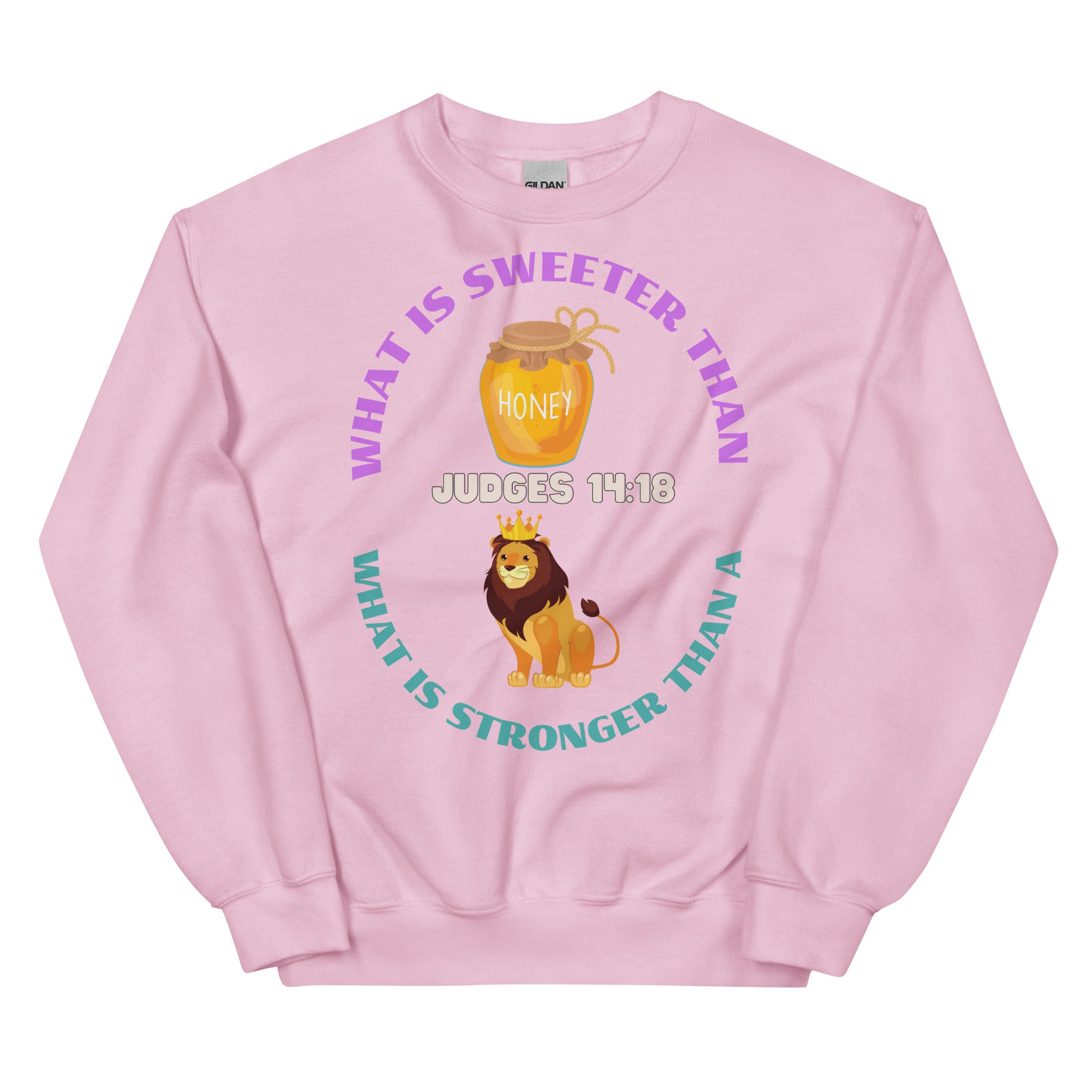 Judges 14:18 Unisex Premium Sweatshirt