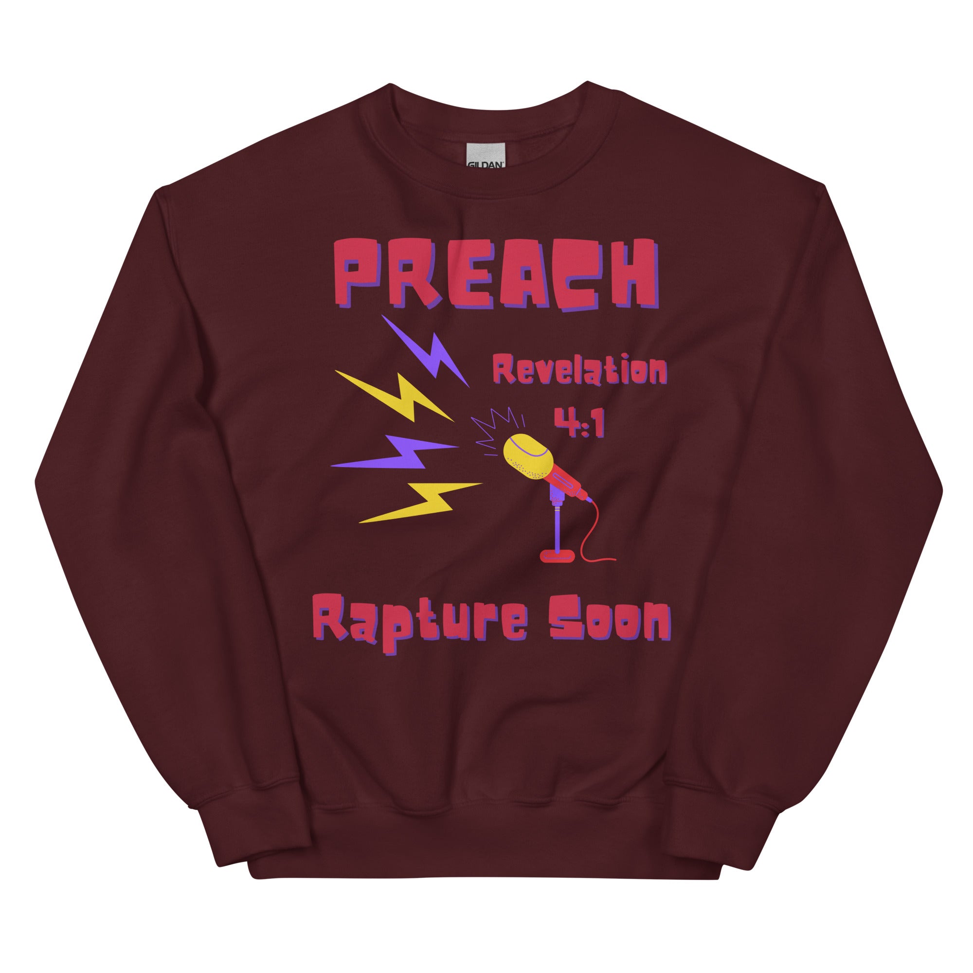 Preach Rapture Soon Unisex Premium Sweatshirt