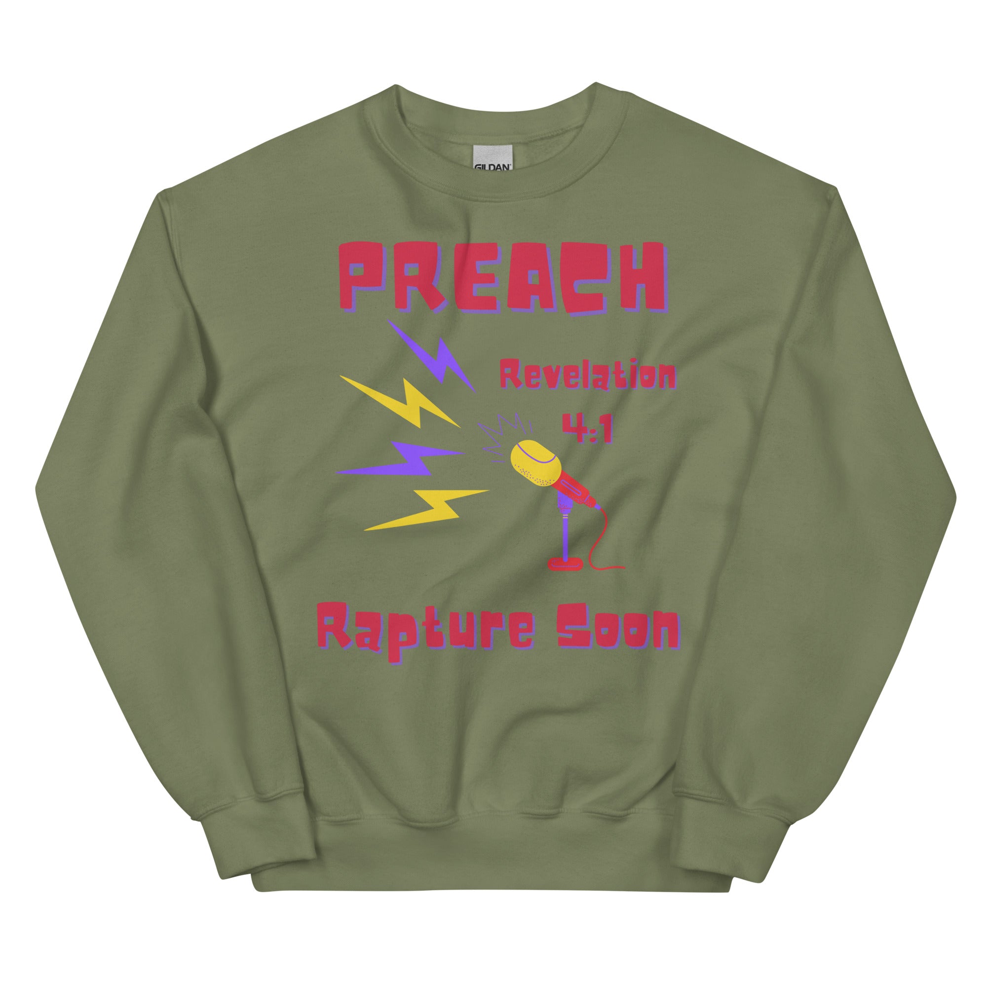 Preach Rapture Soon Unisex Premium Sweatshirt