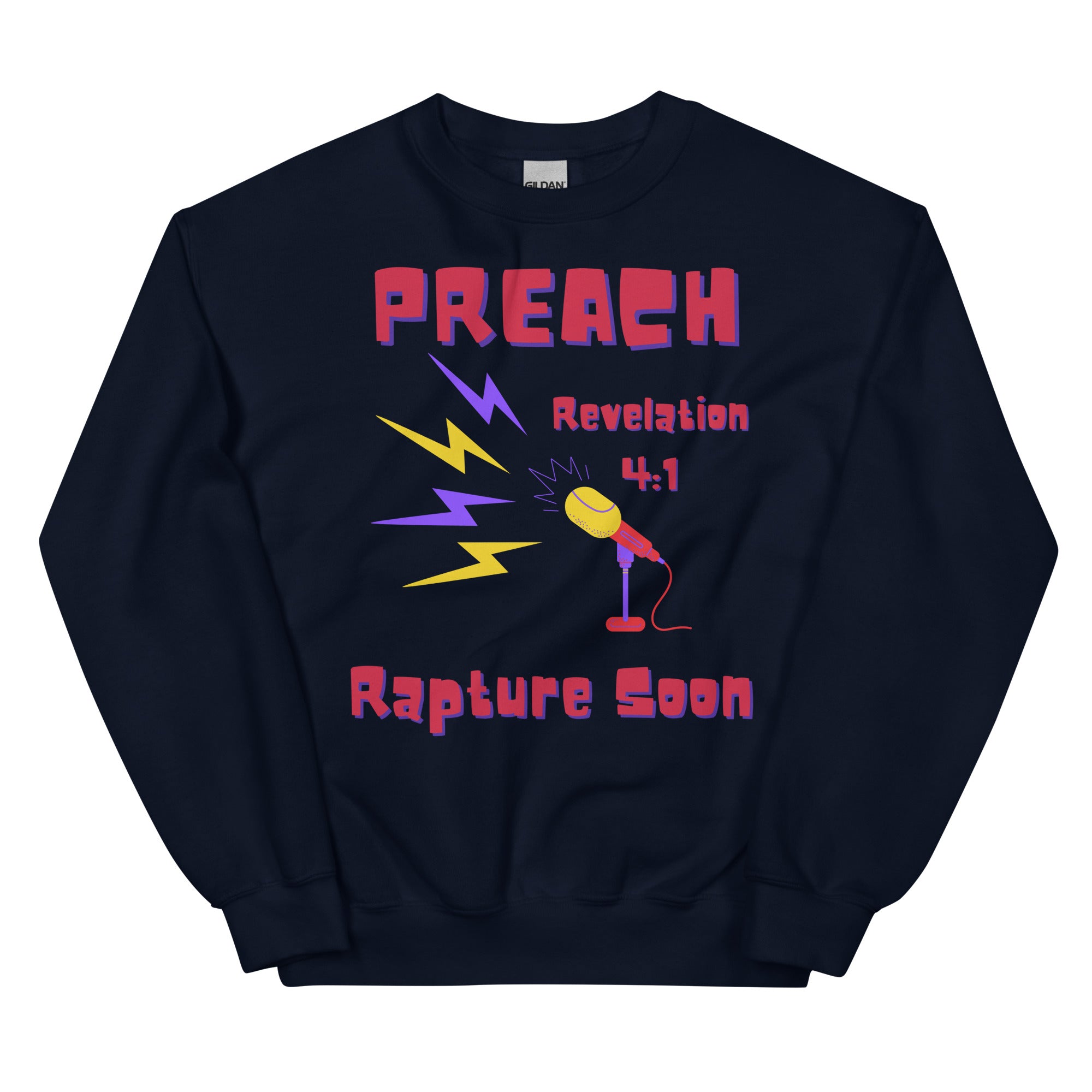 Preach Rapture Soon Unisex Premium Sweatshirt