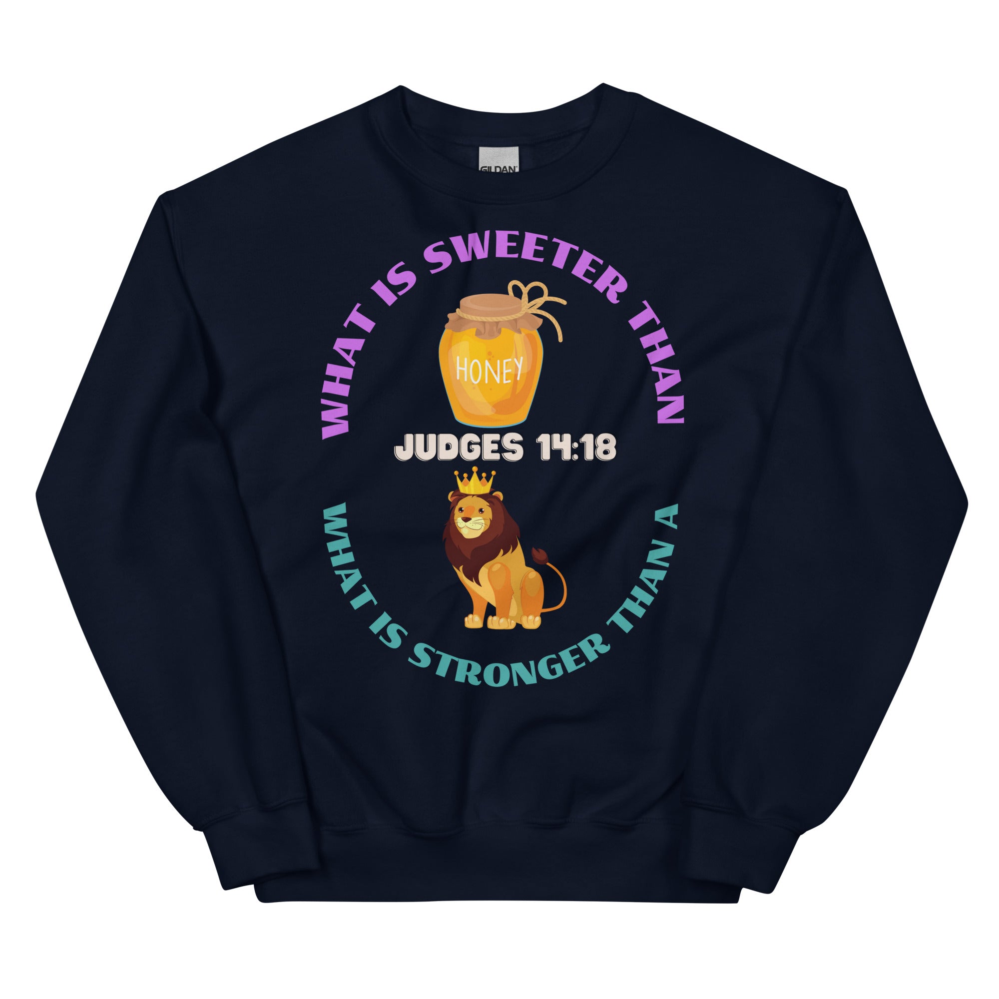 Judges 14:18 Unisex Premium Sweatshirt