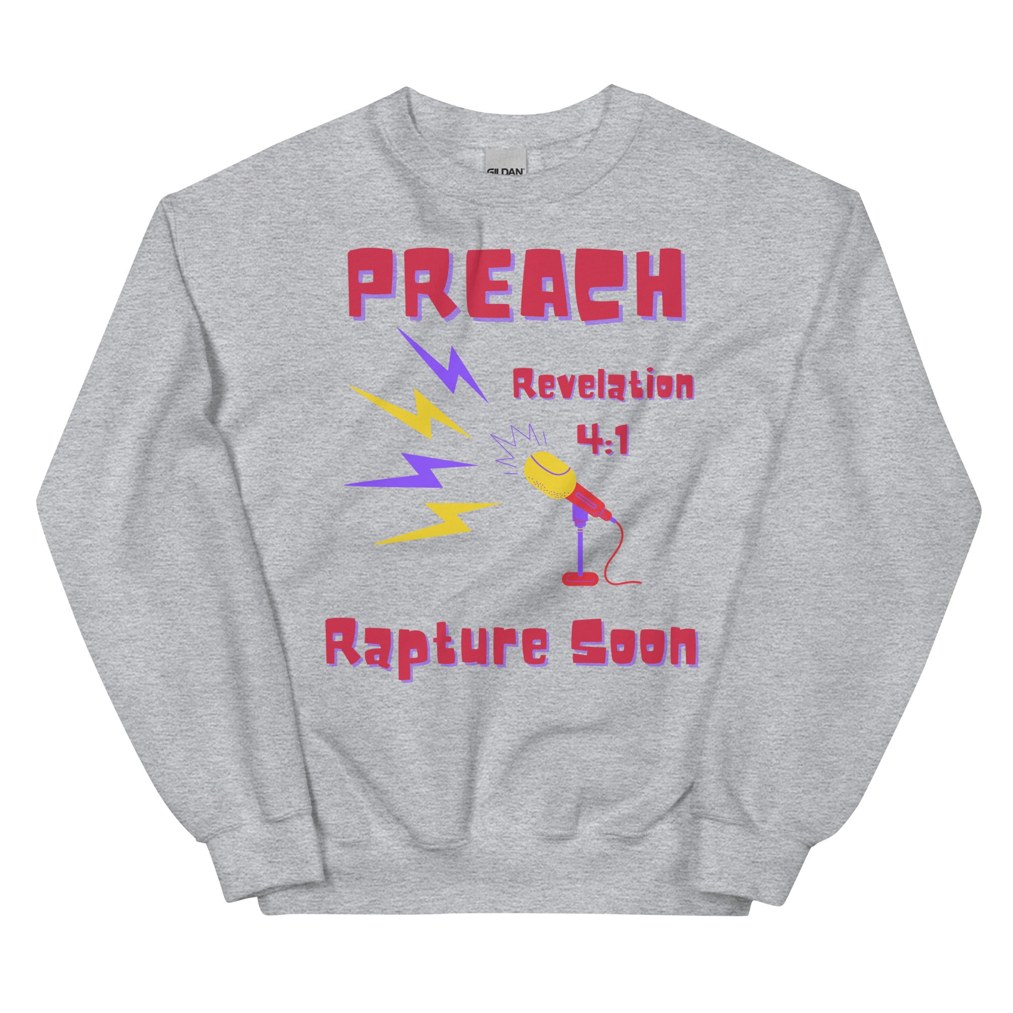 Preach Rapture Soon Unisex Premium Sweatshirt