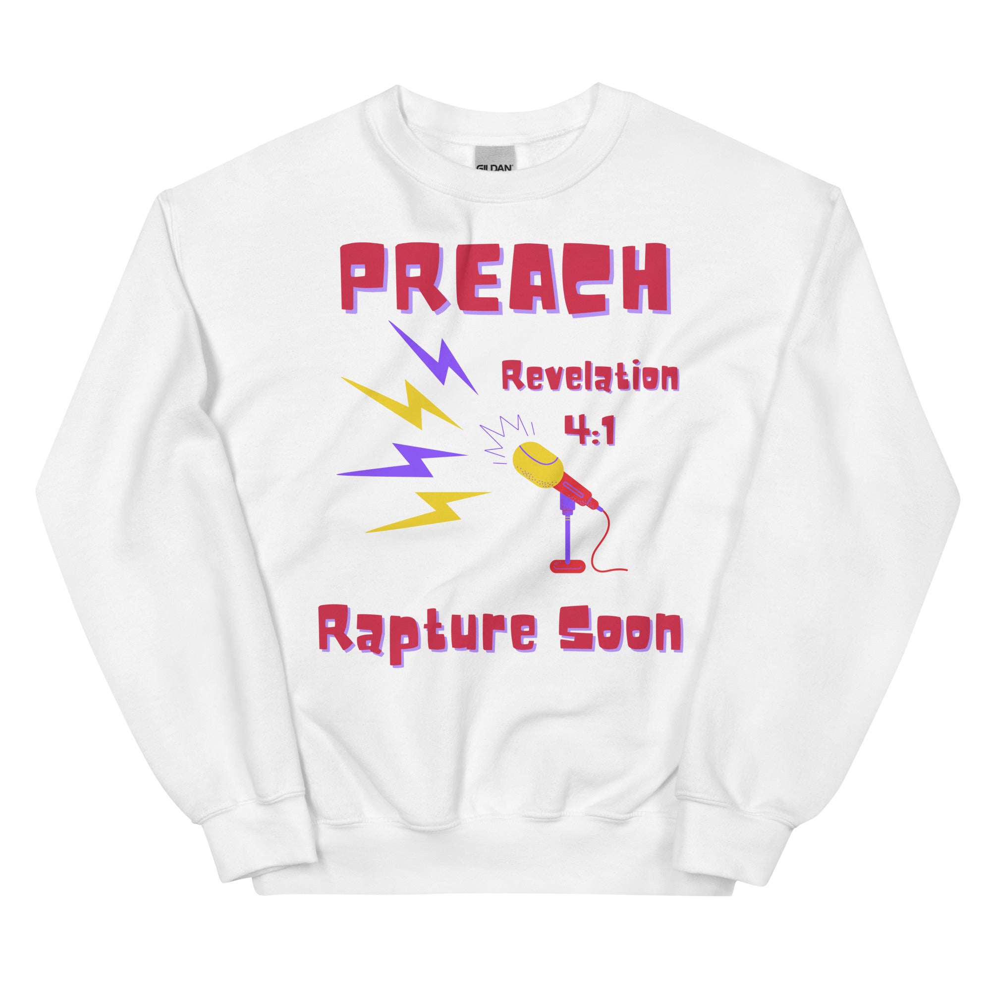 Preach Rapture Soon Unisex Premium Sweatshirt