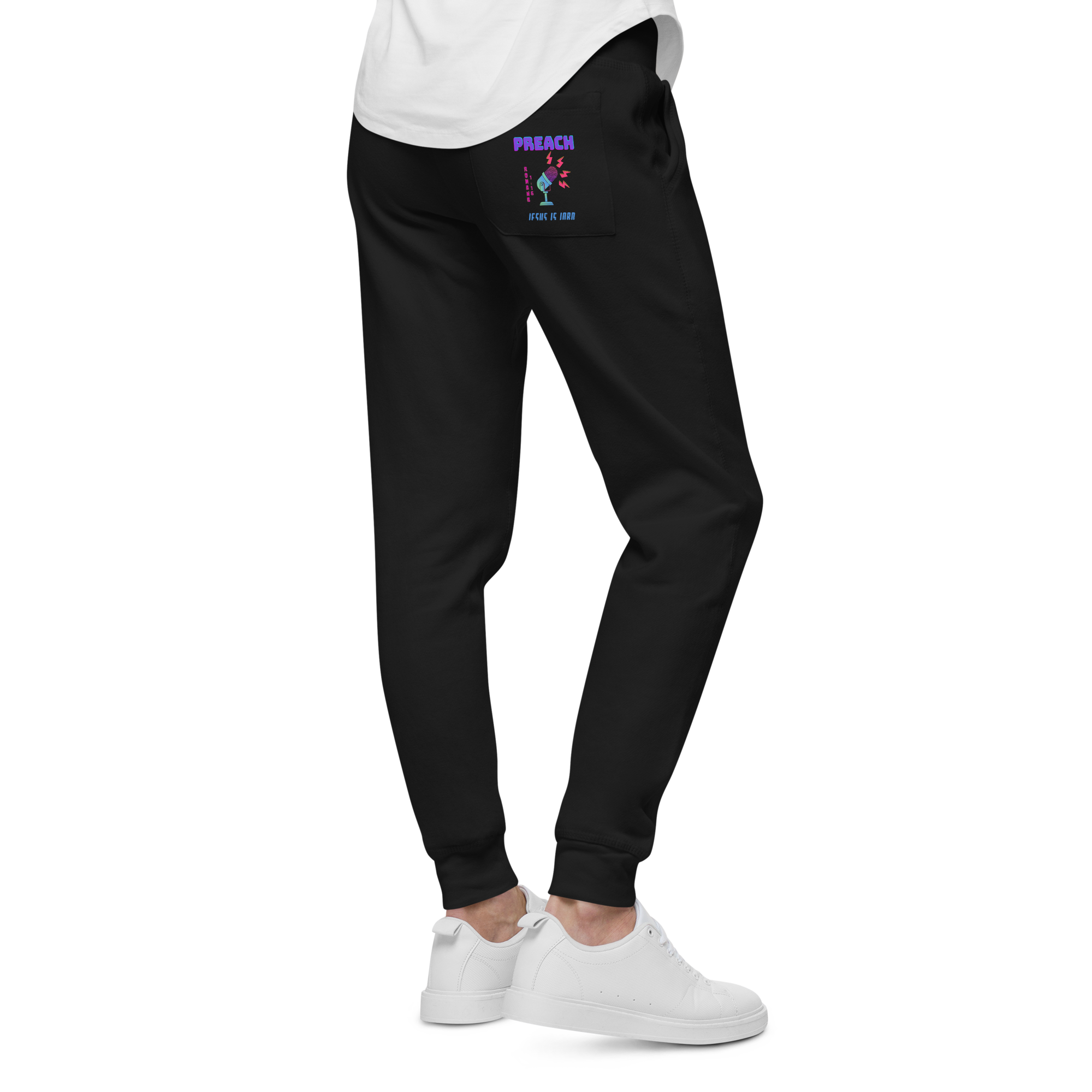 Preach Jesus is LORD Unisex fleece sweatpants
