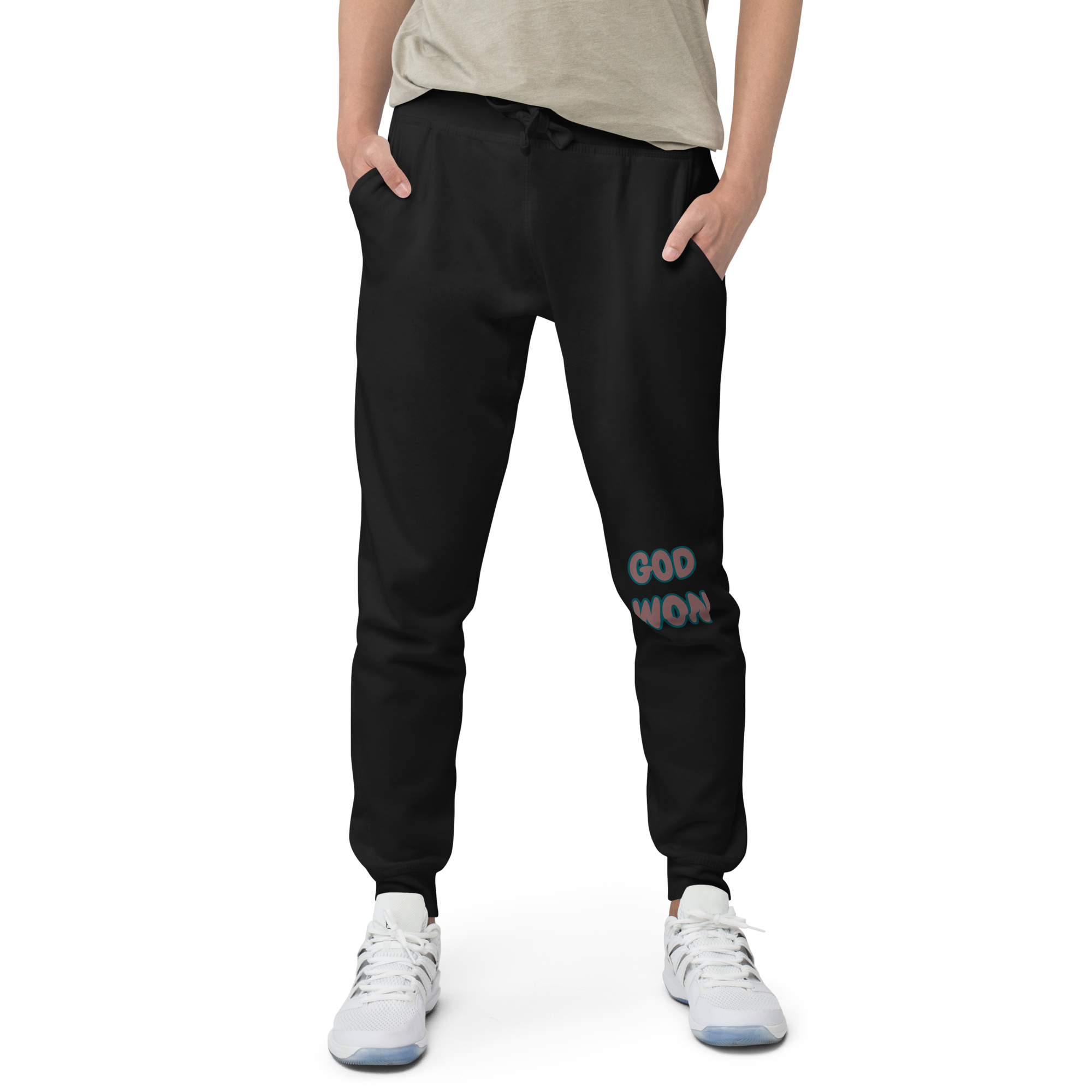God Won Unisex fleece sweatpants