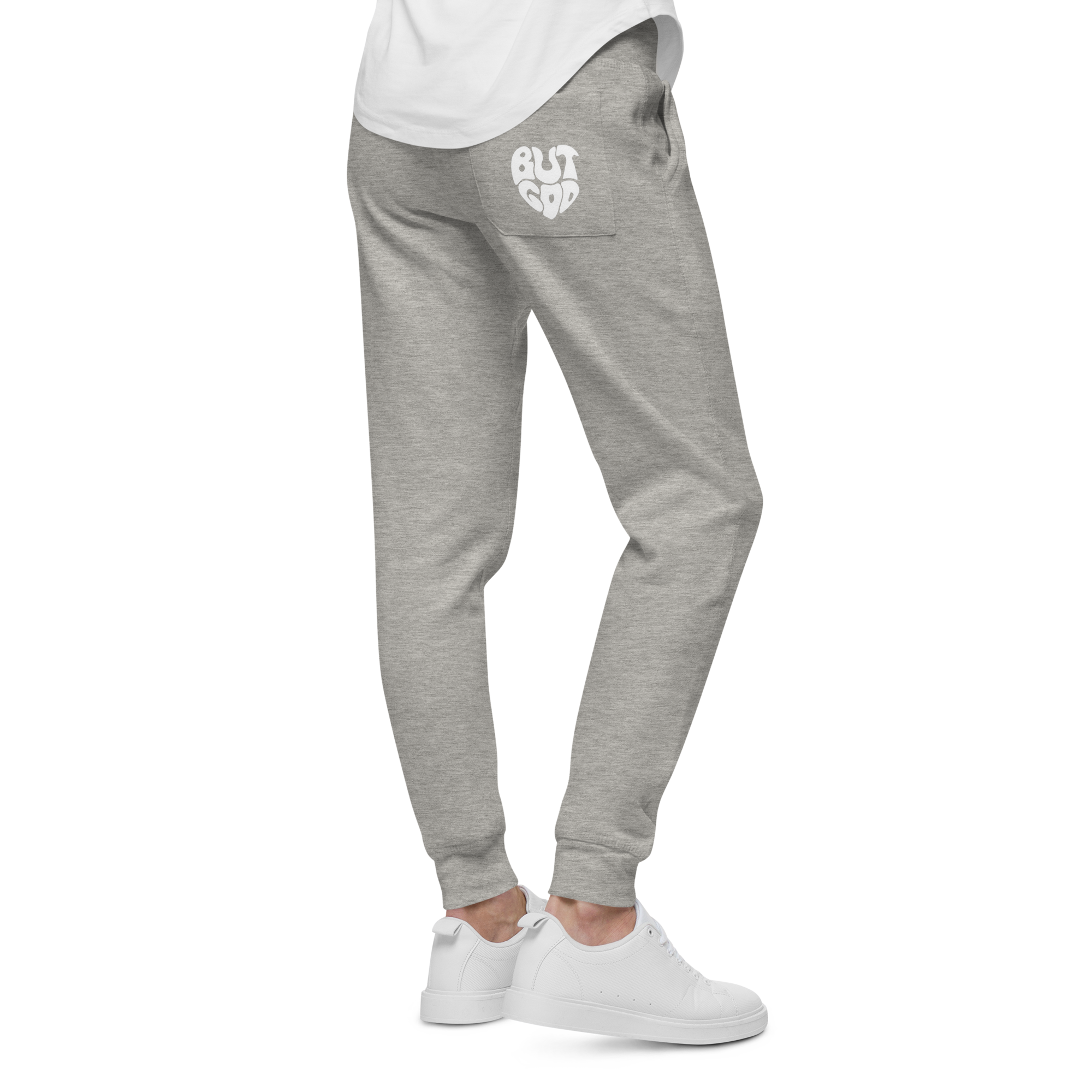 But God Unisex fleece sweatpants
