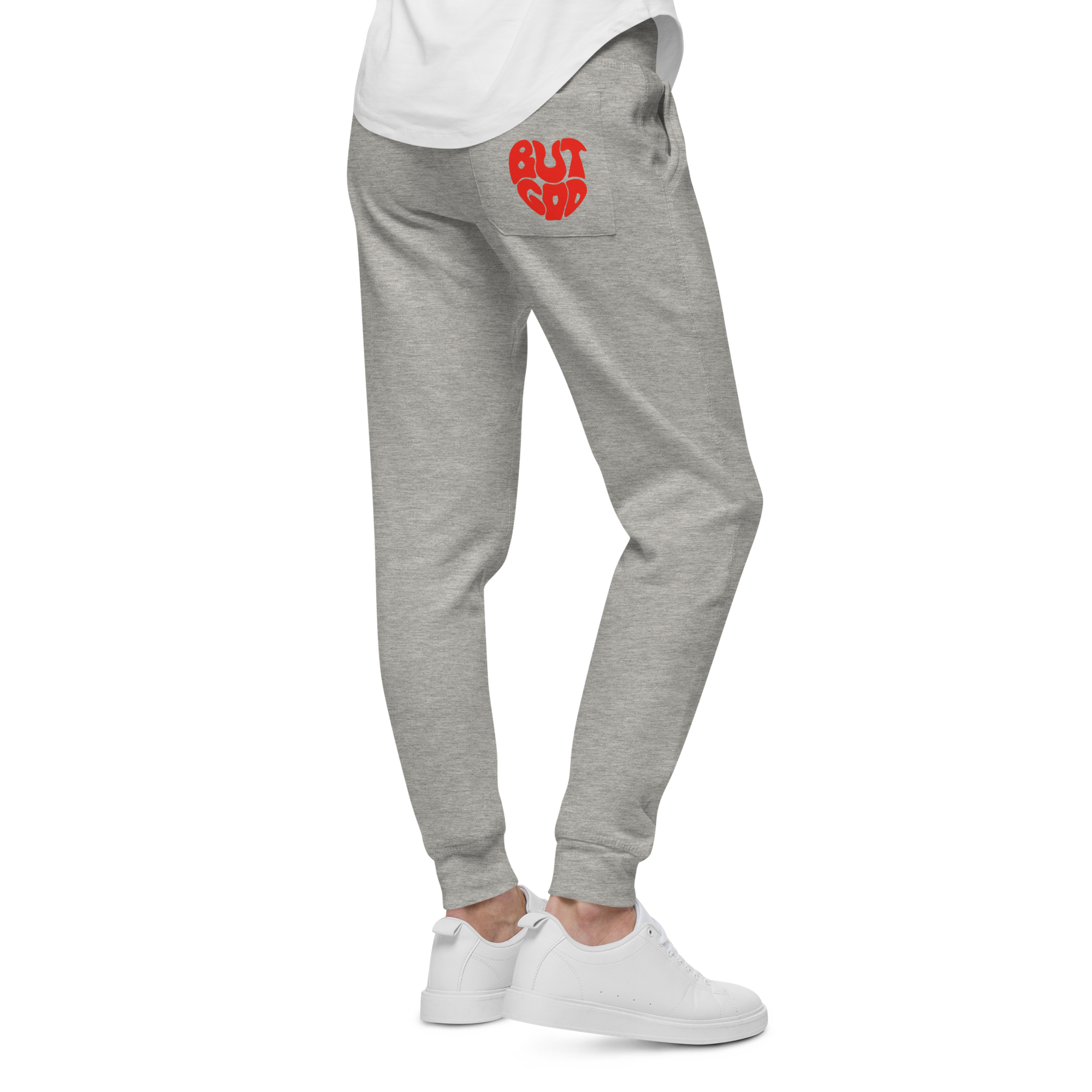 But God Unisex fleece sweatpants