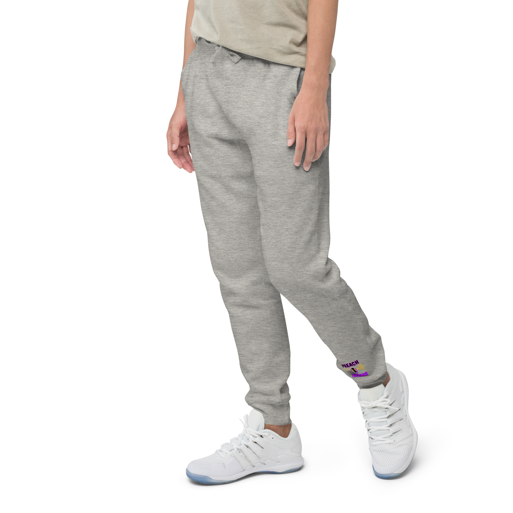 Preach Thanks Psalm 105:1 Unisex fleece sweatpants