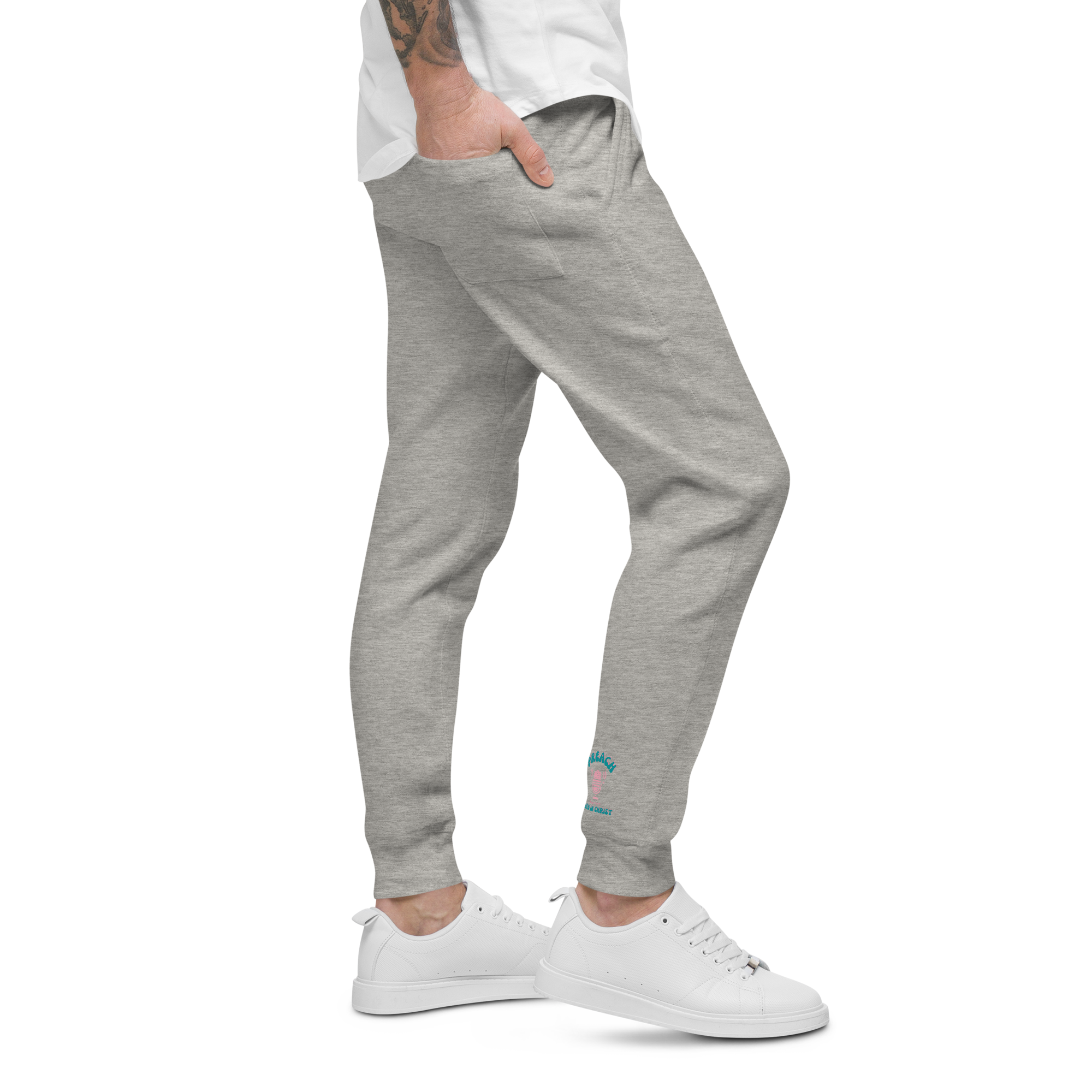 Preach Faith in Christ Unisex fleece sweatpants