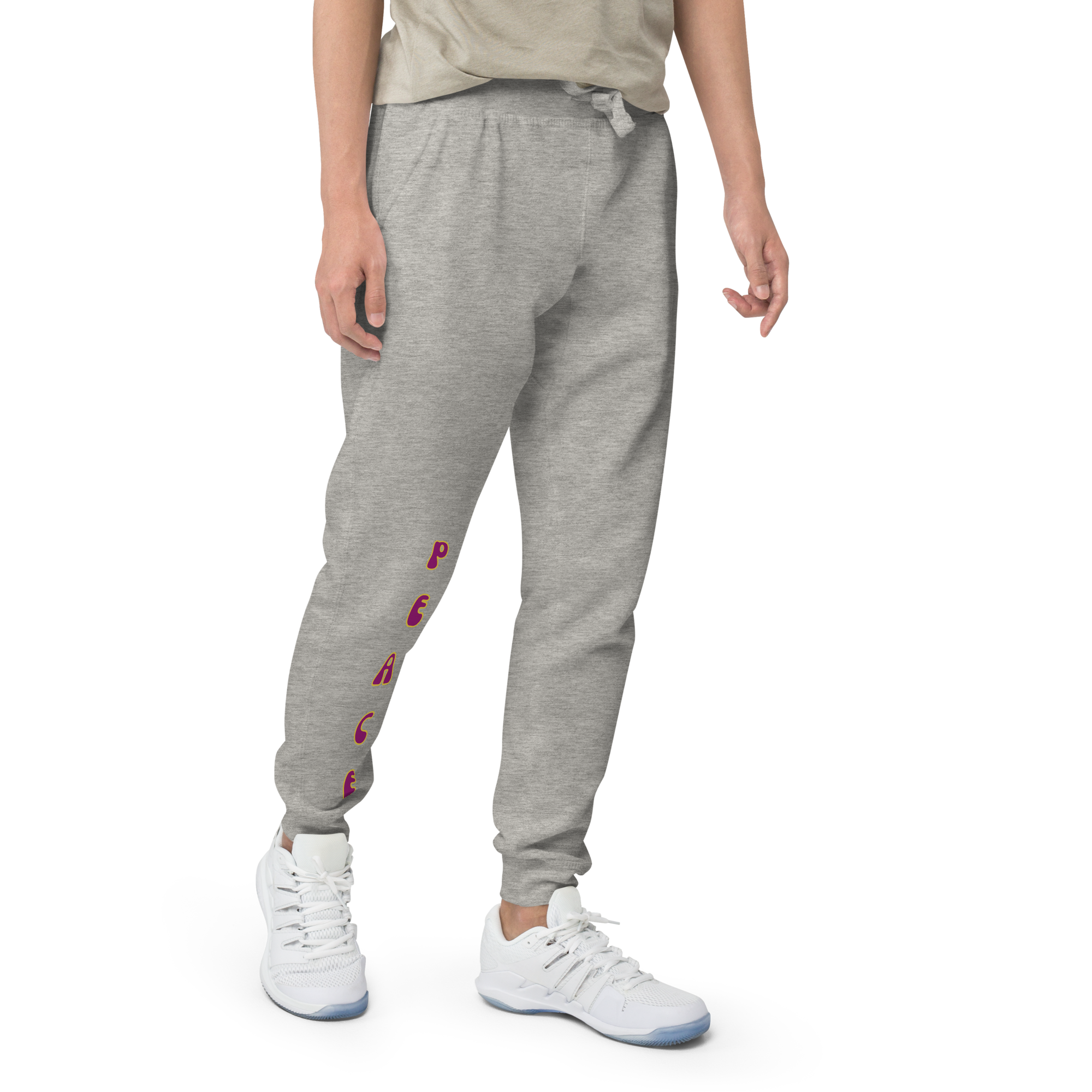 Peace Unisex fleece sweatpants