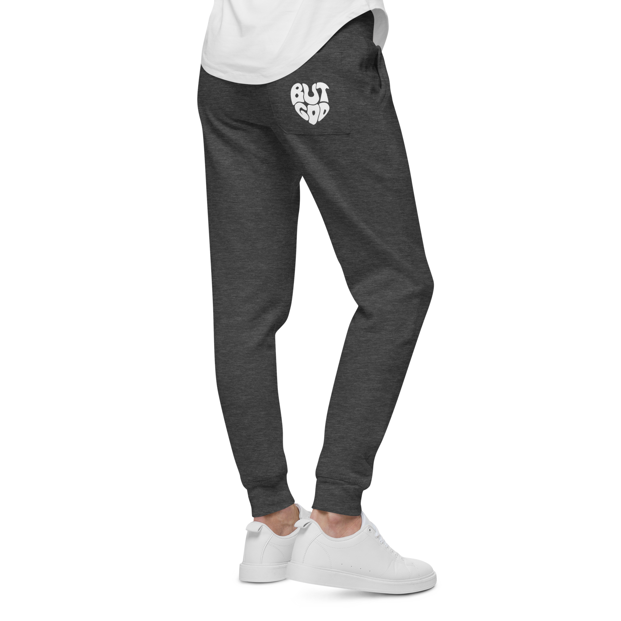 But God Unisex fleece sweatpants